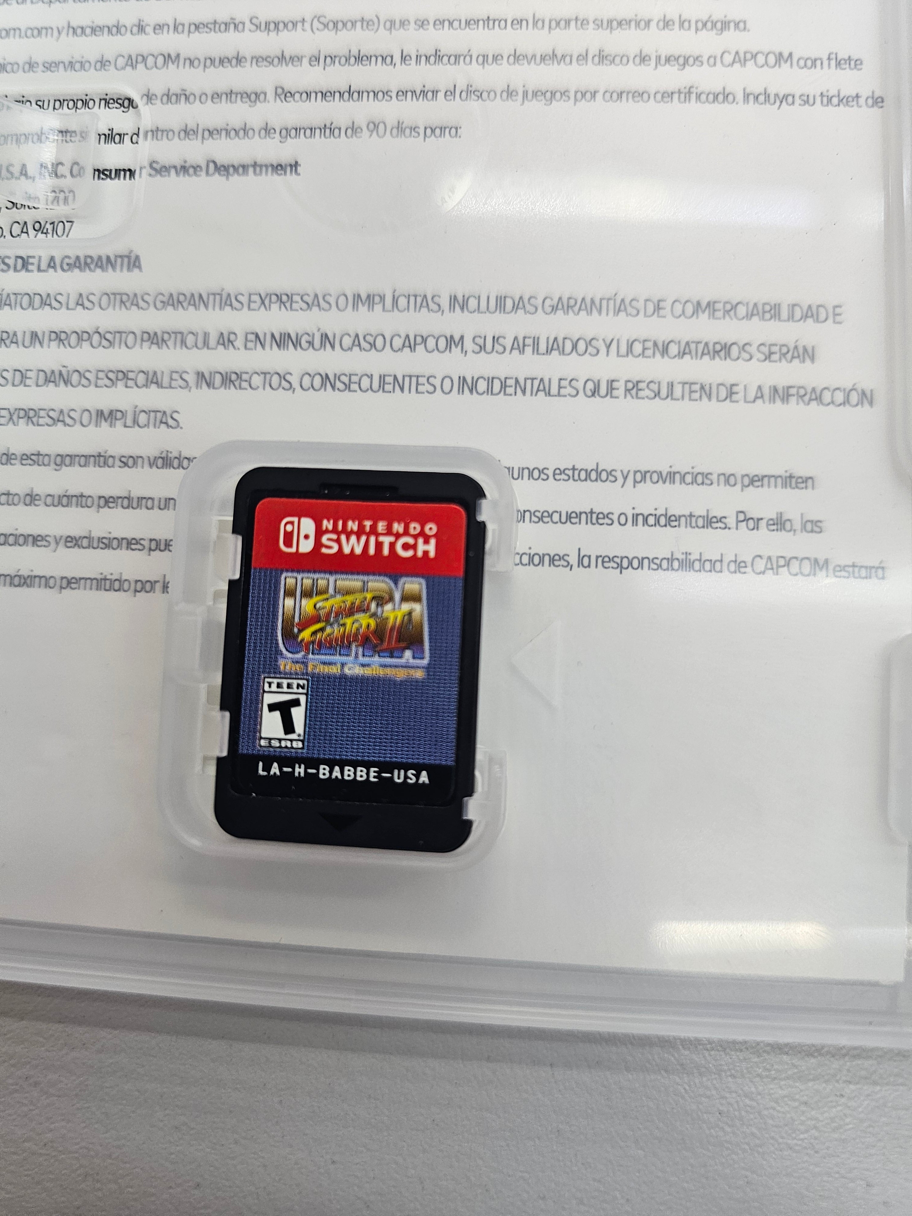 Ultra Street Fighter II The Final Challengers Nintendo Switch Usado