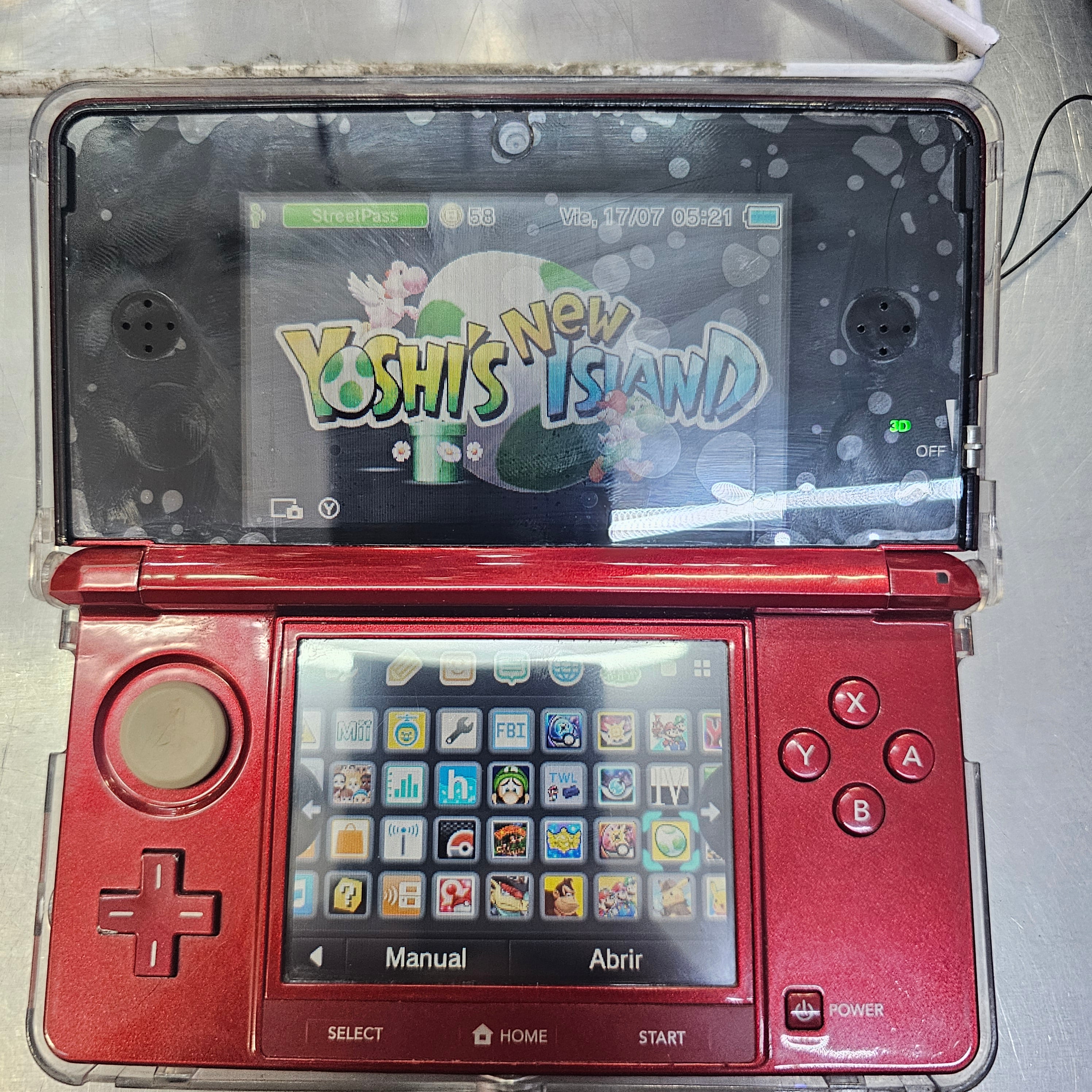 Consola 3DS Roja Usada