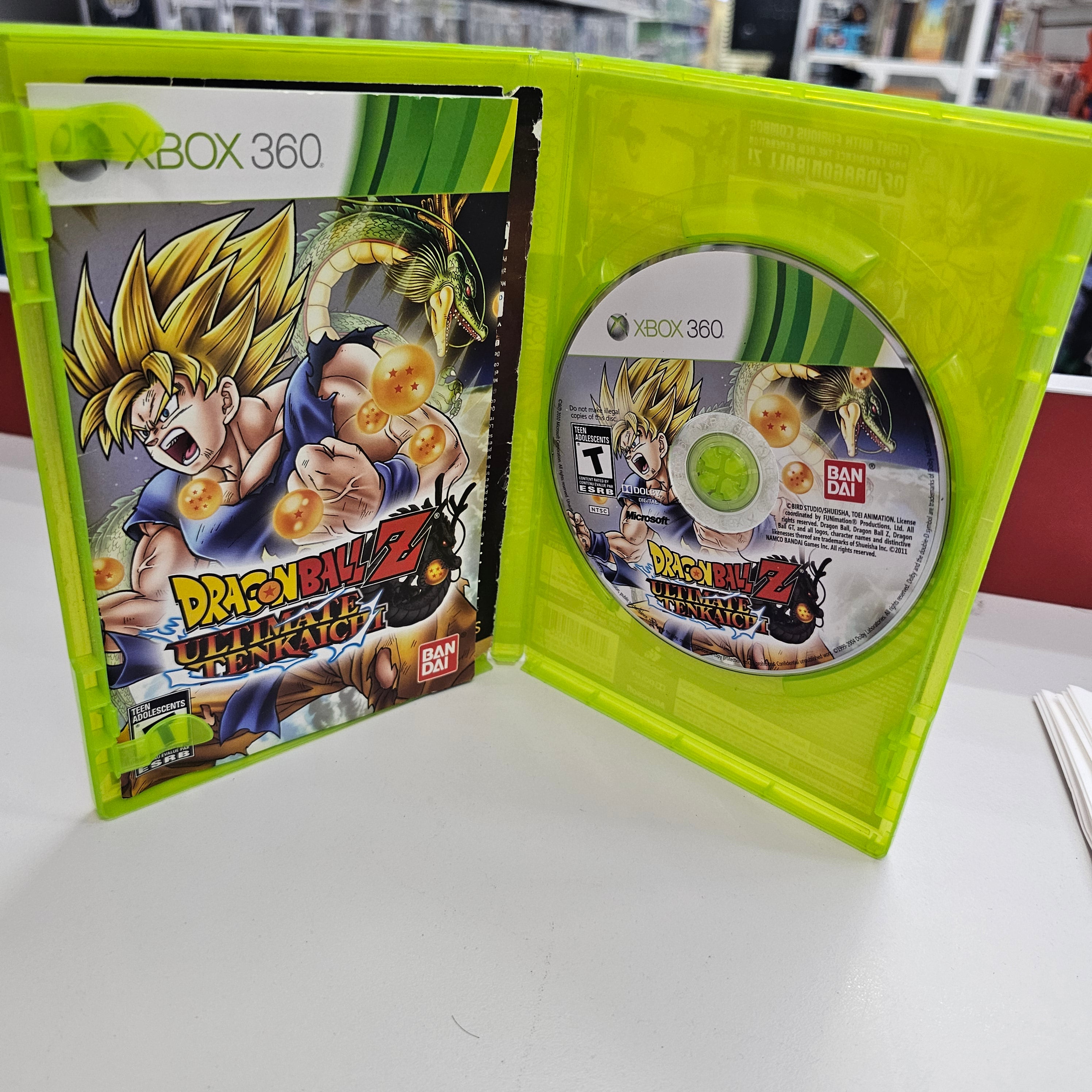 Dragon Ball Z Ultimate Tenkaichi Xbox 360 Usado