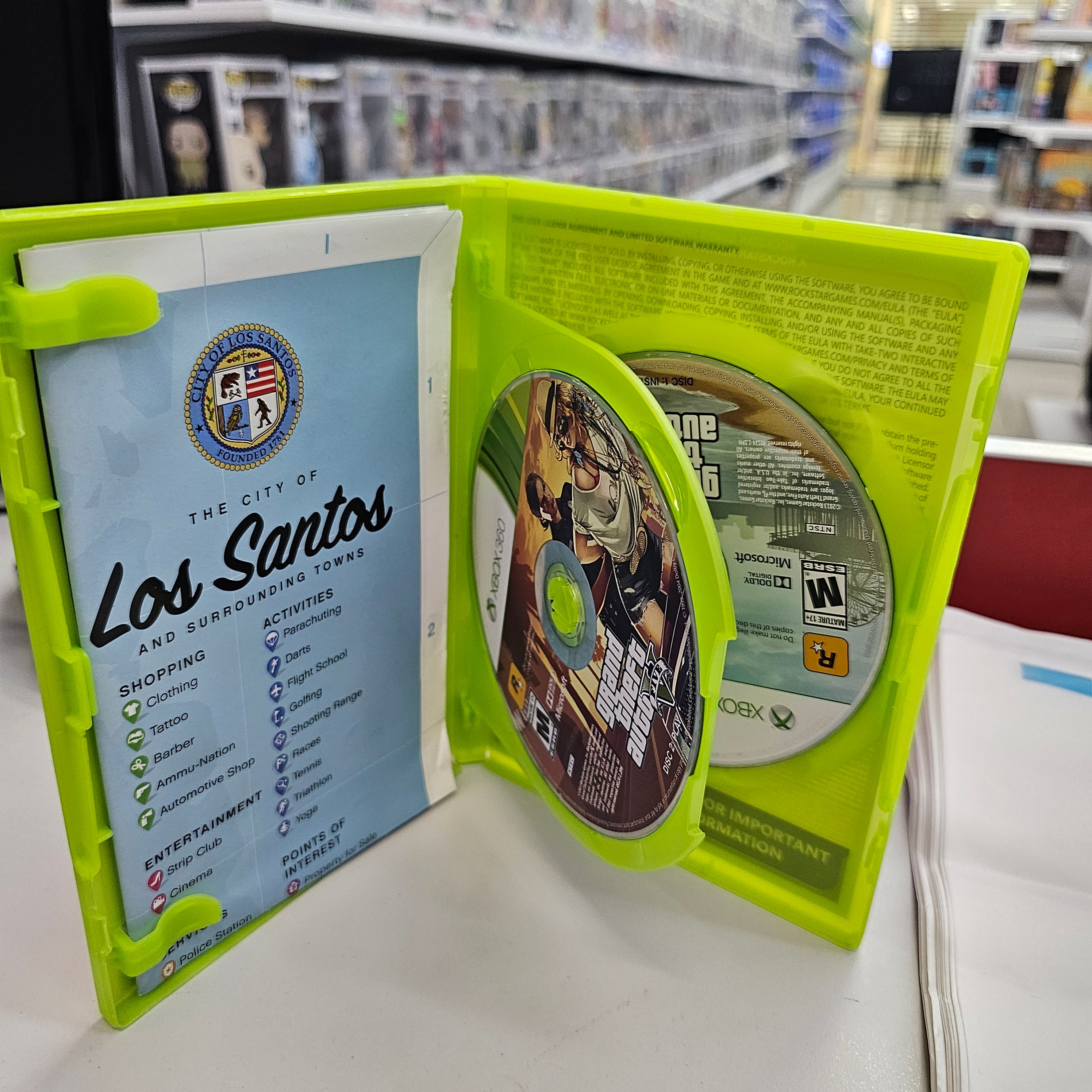 Grand Theft Auto V Xbox 360 Usado