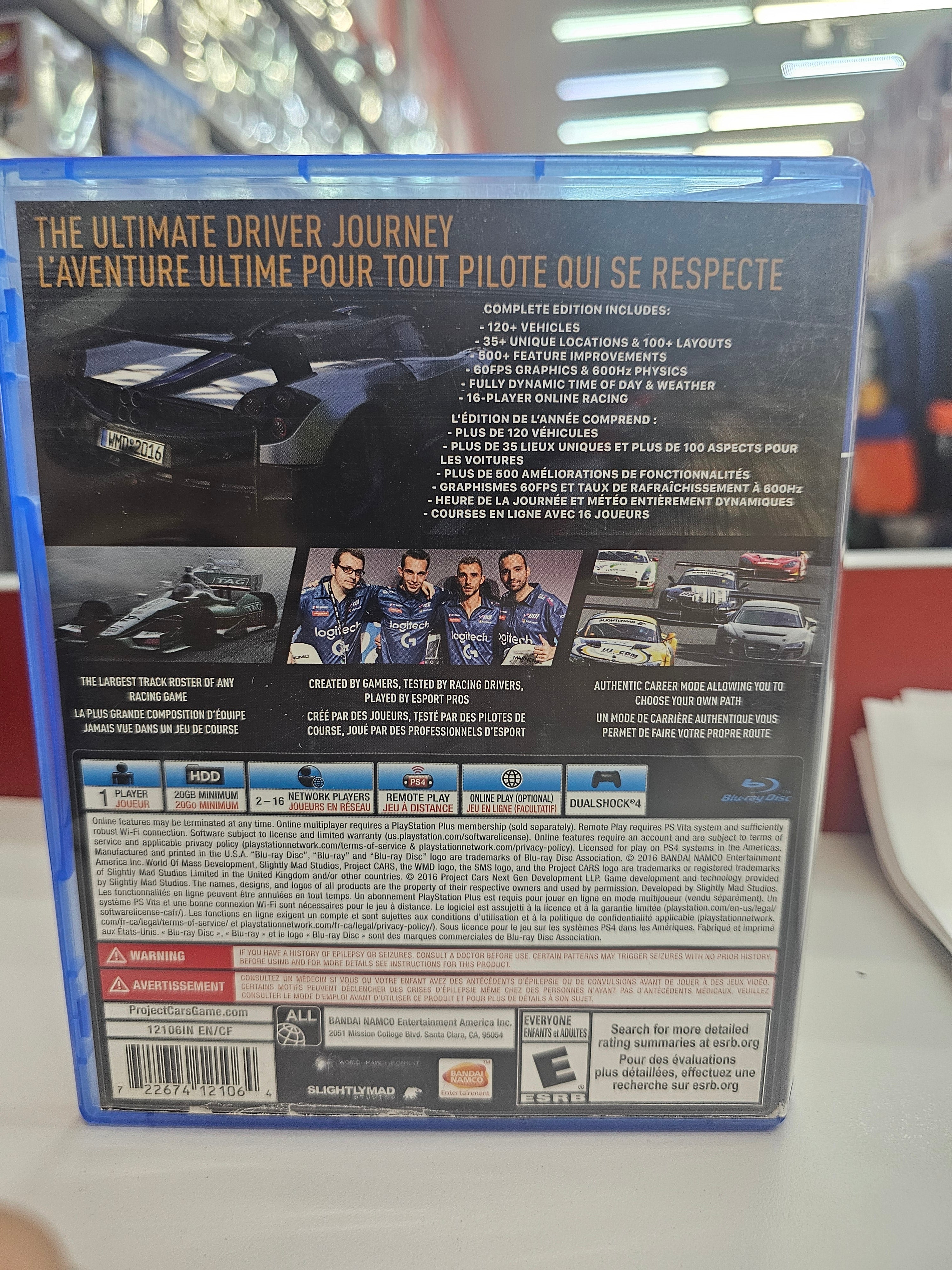 Project Cars Complete Edition PS4 Usado