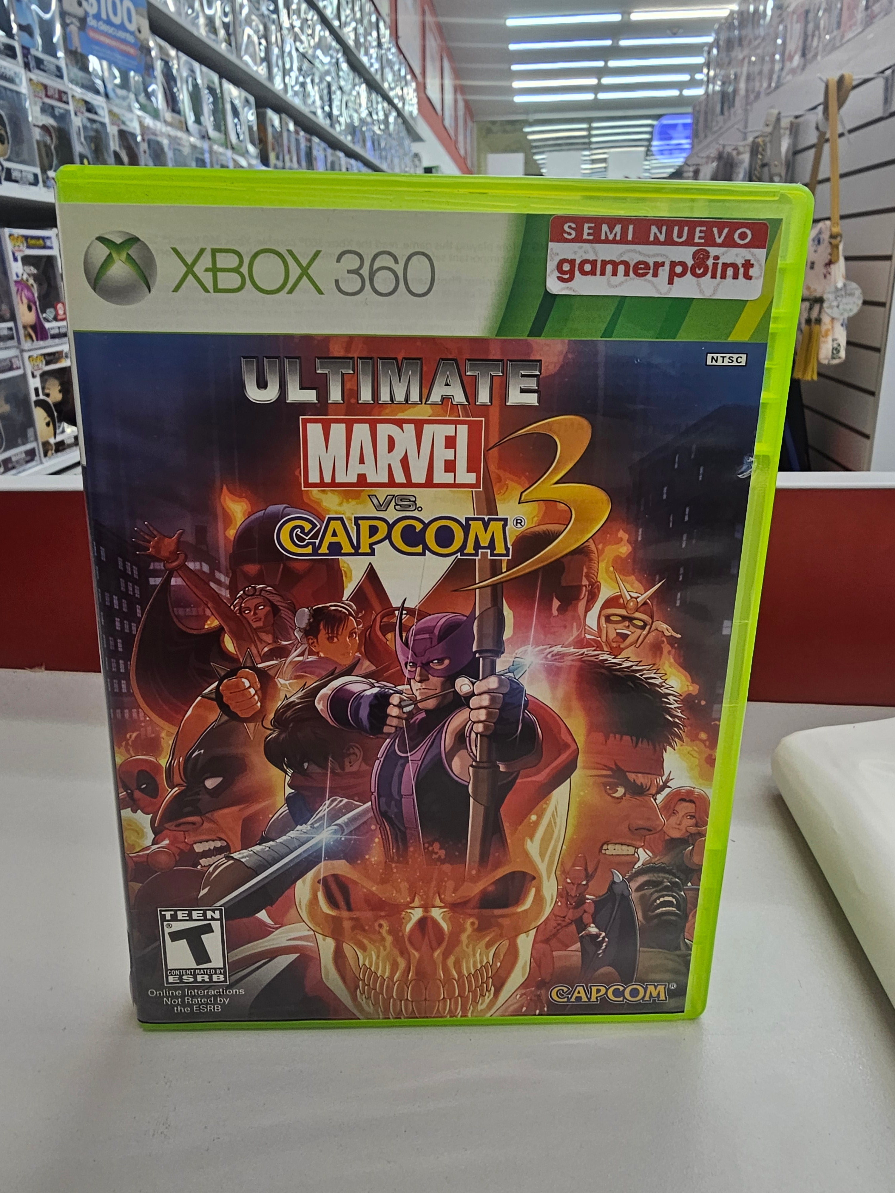 Ultimate Marvel Vs Capcom 3 Xbox 360 Usado