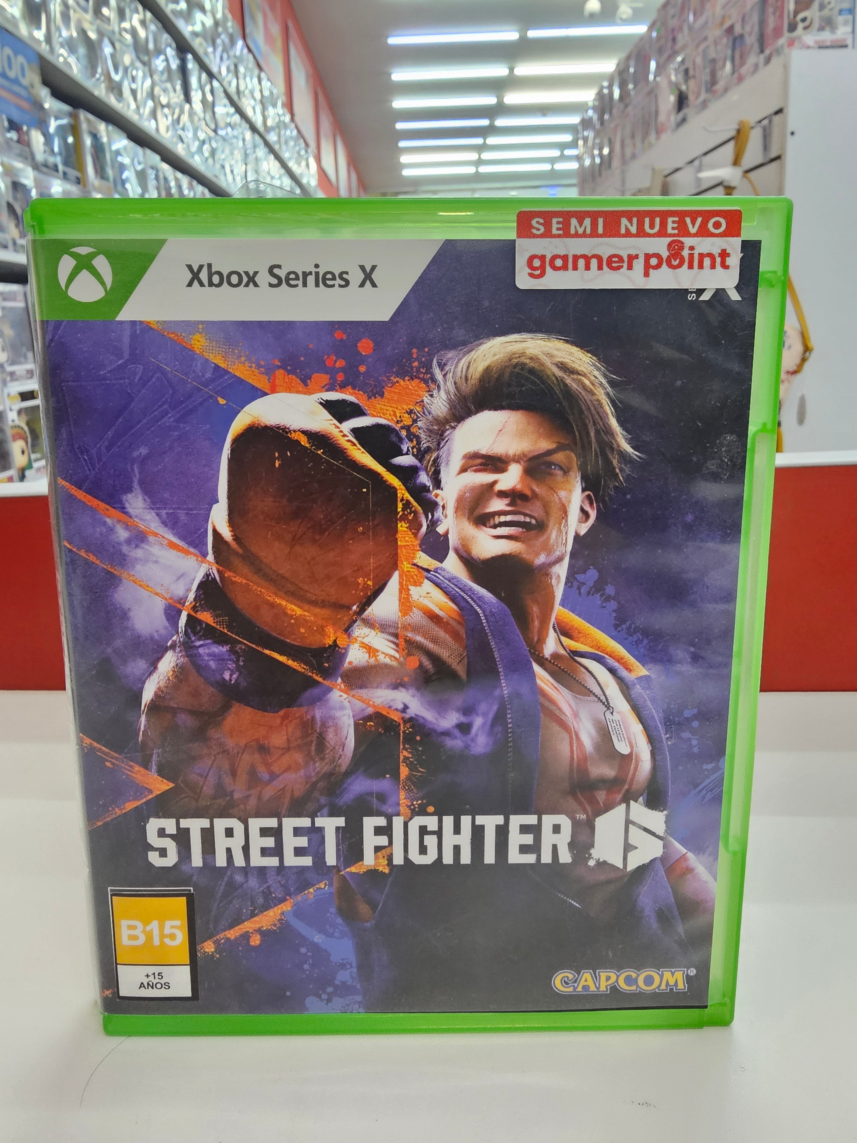 Street Fighter 6 Xbox Series X Usado
