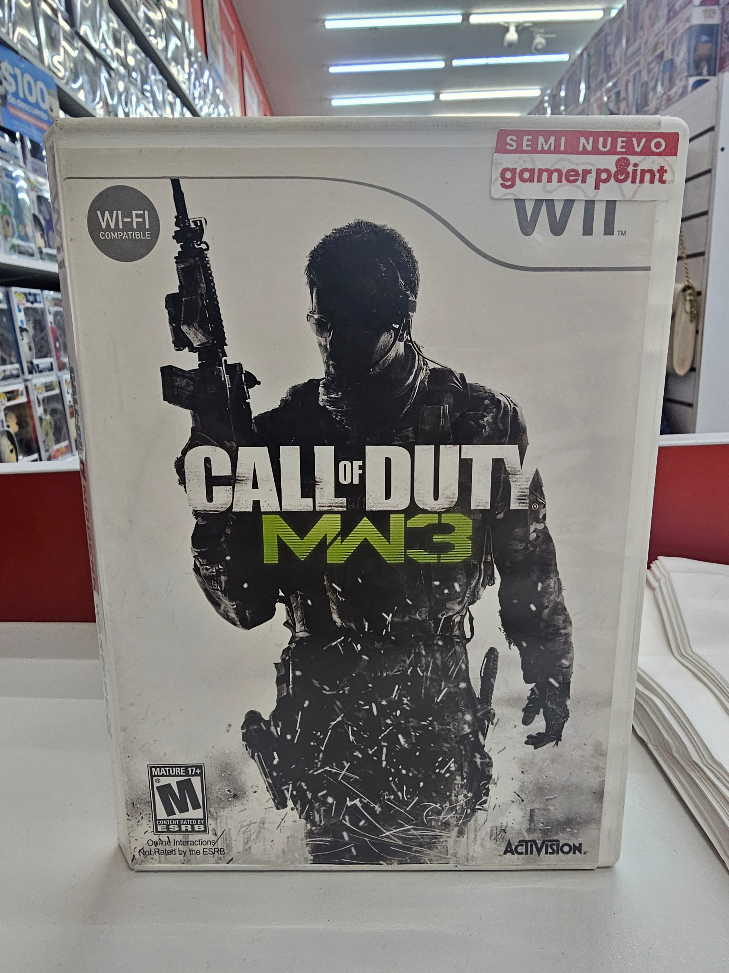 Call of Duty Modern Warfare 3 Nintendo Wii Usado