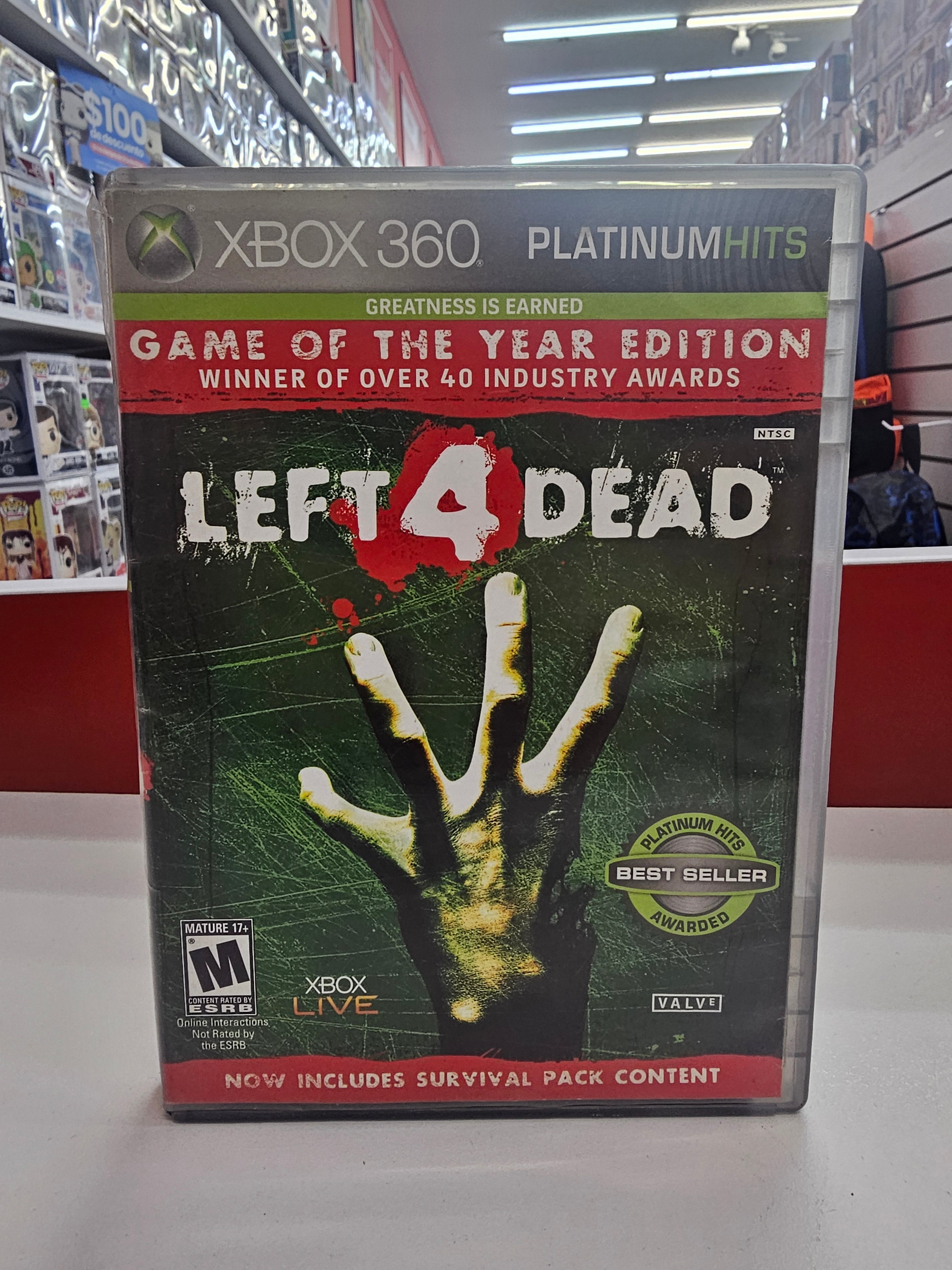 Left 4 Dead Goty Xbox 360 Usado