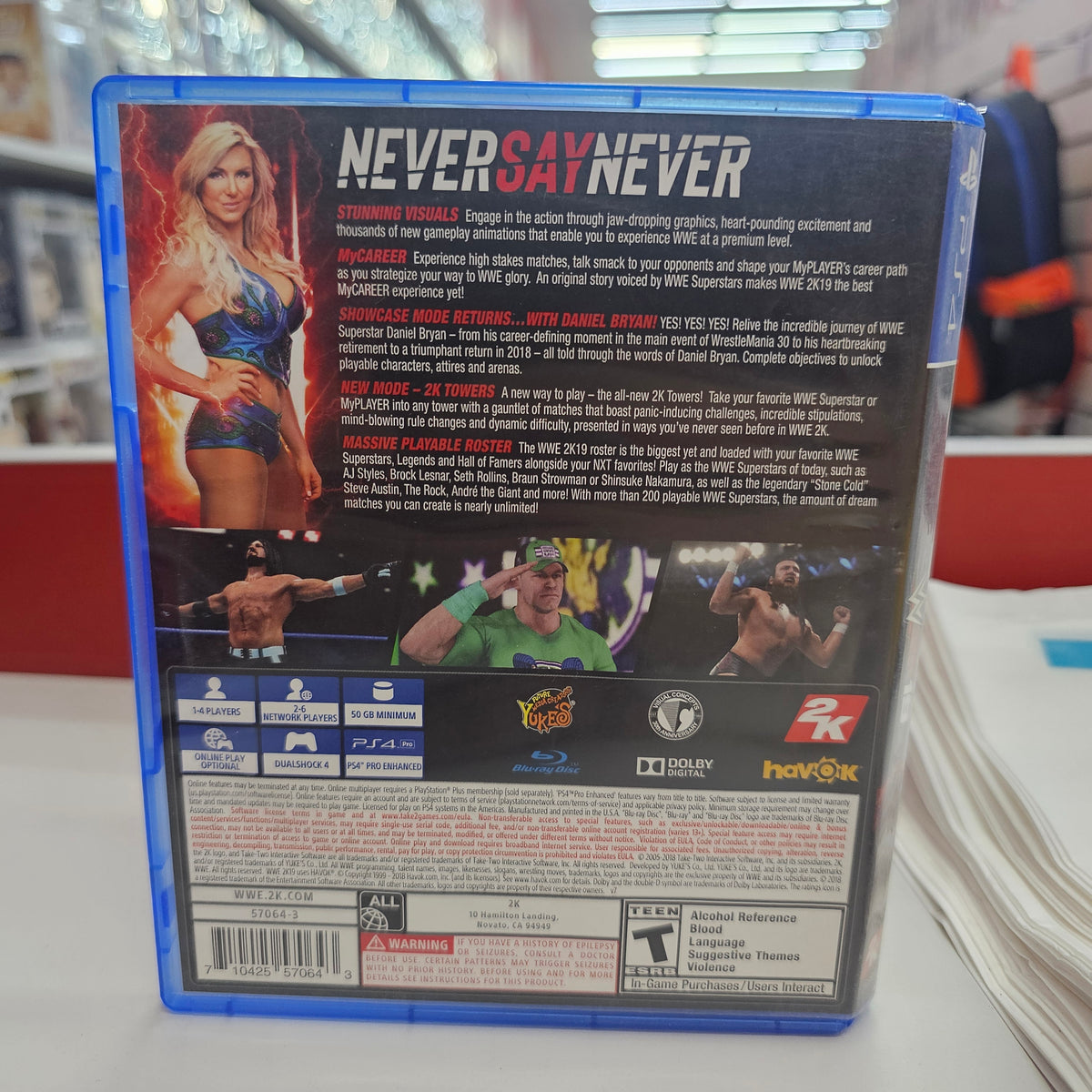 WWE 2K19 PS4 Usado