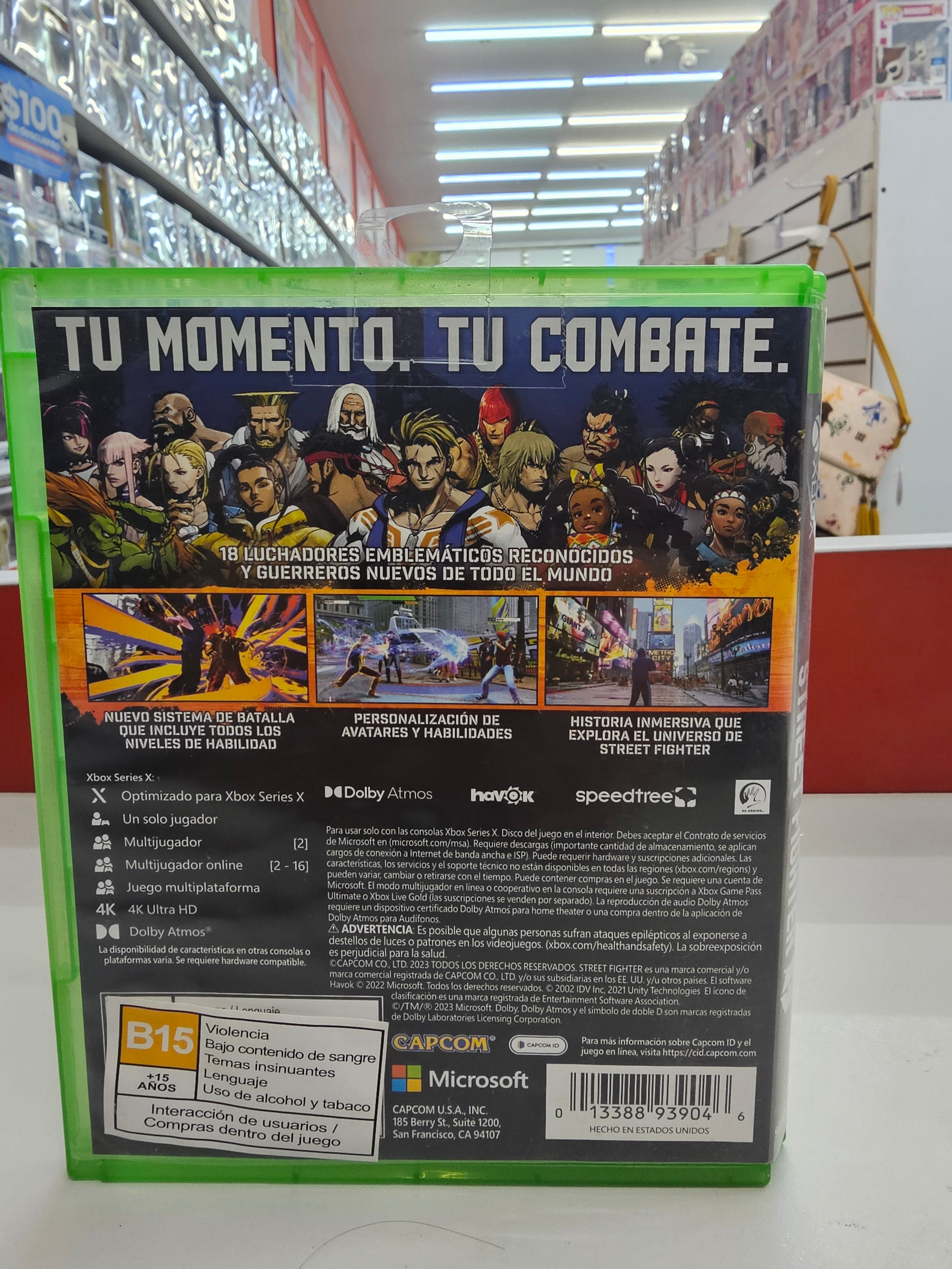 Street Fighter 6 Xbox Series X Usado