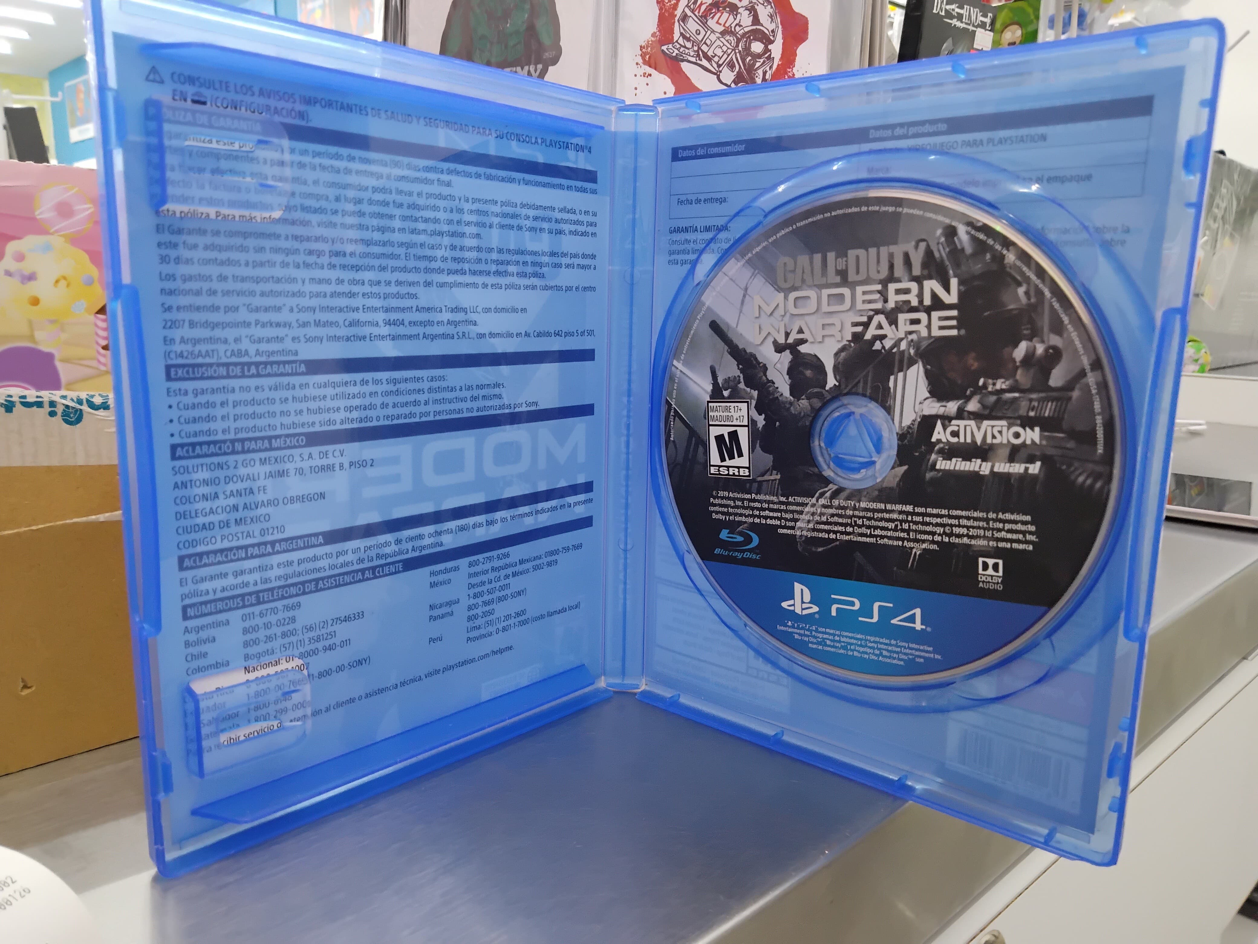 Call Of Duty Modern Warfare Ps4 Usado