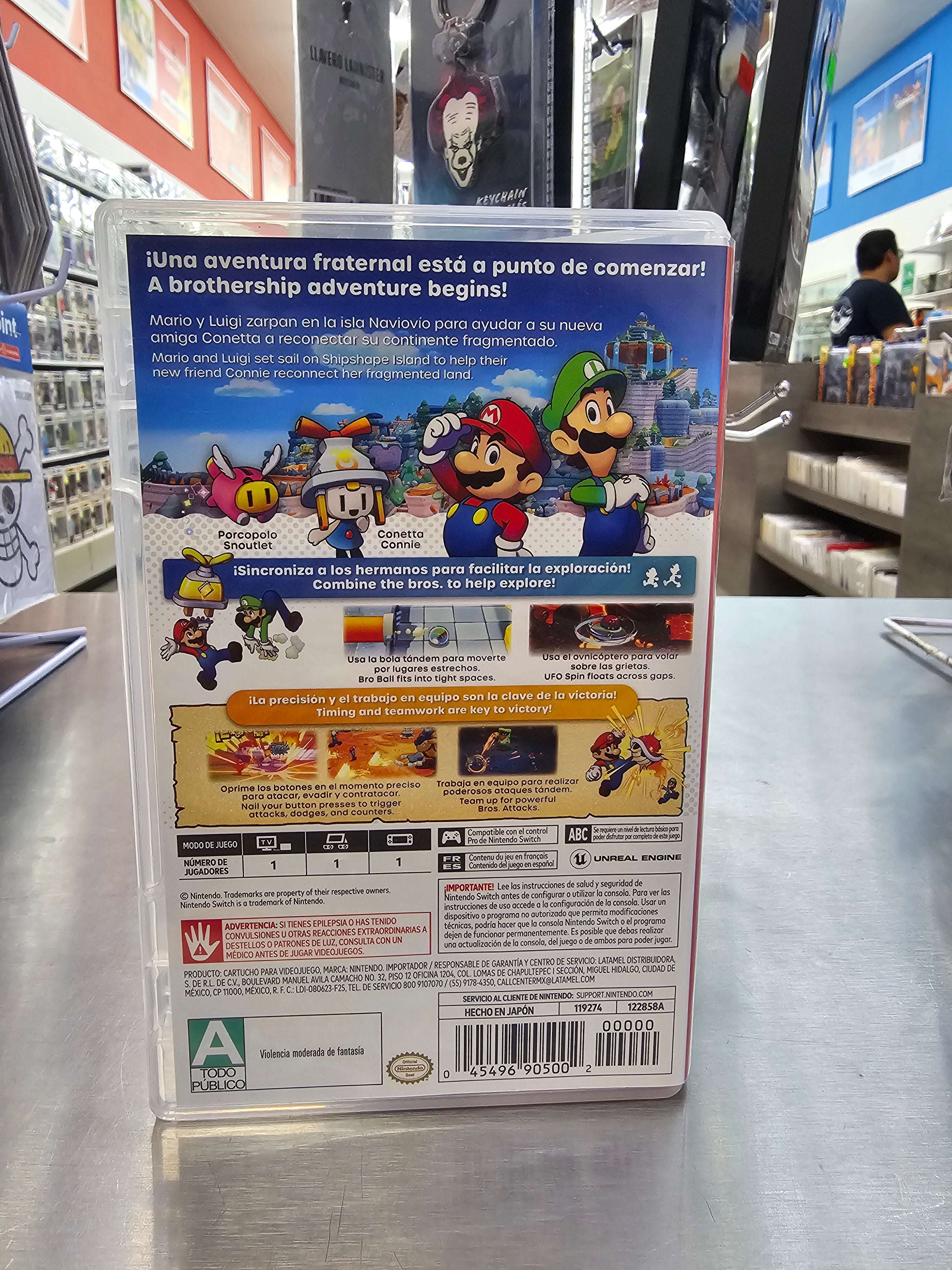 Mario & Luigi Brothership Switch Usado