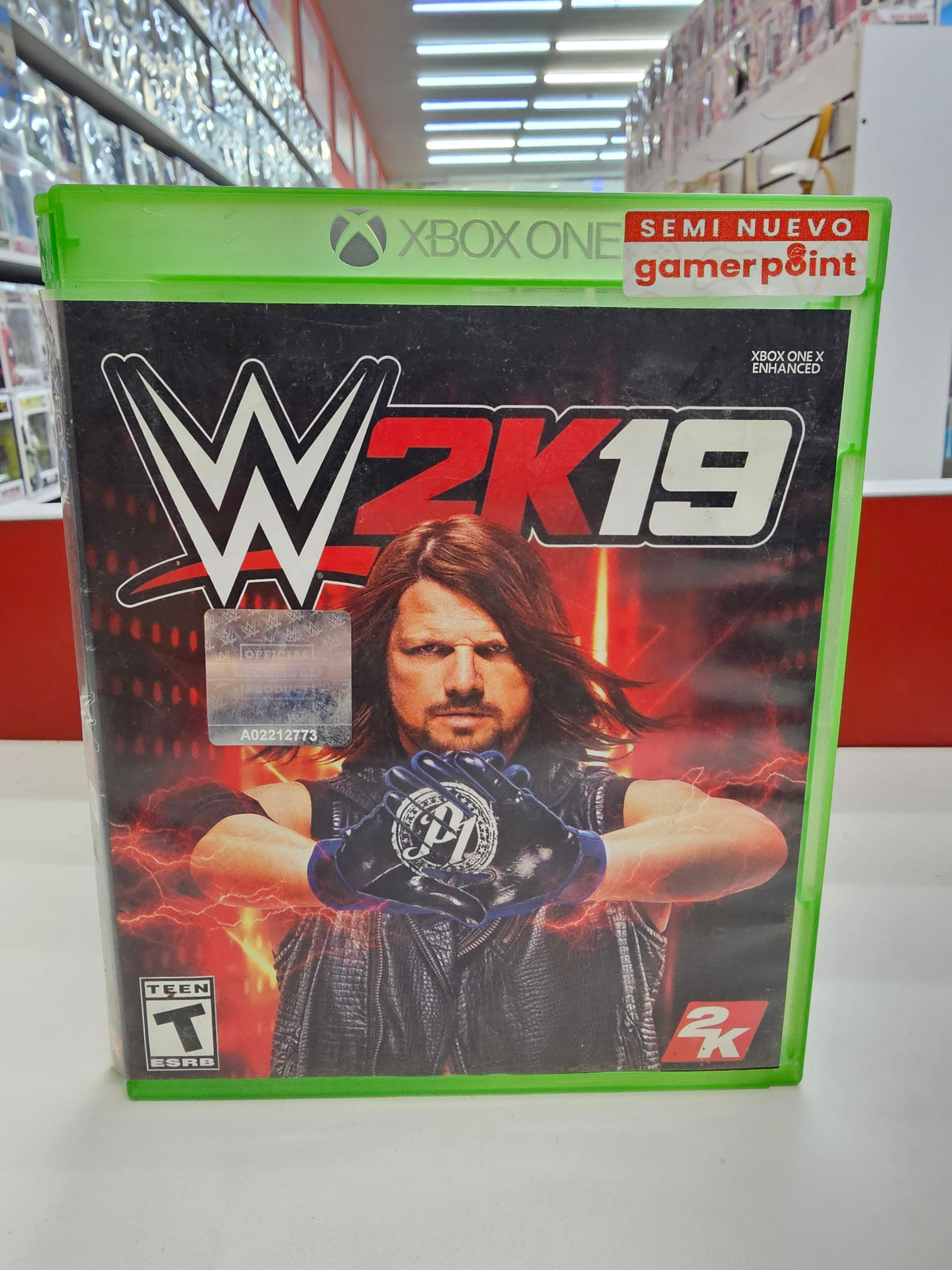 WWE 2K19 Xbox one Usado