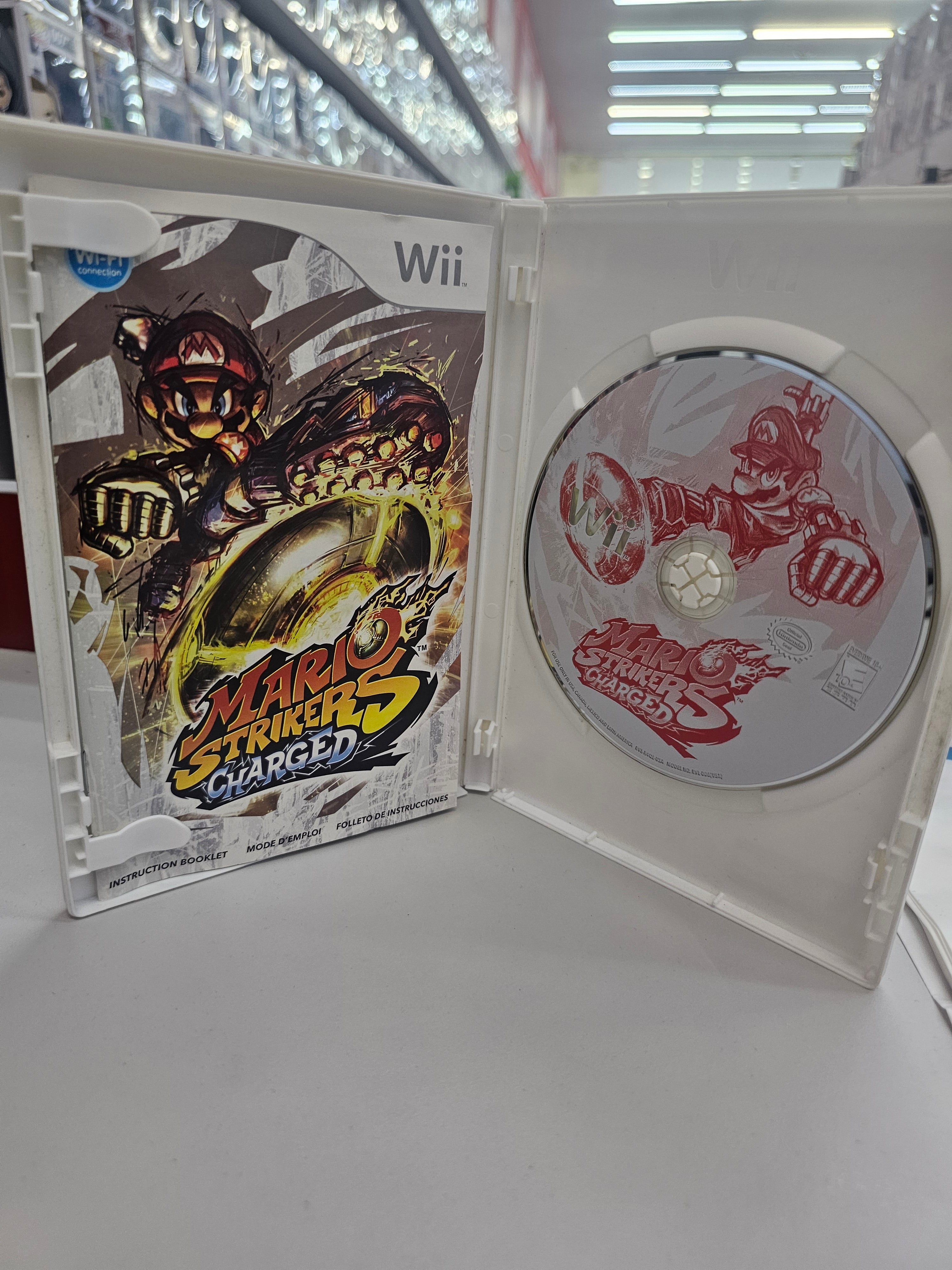 Mario Strikers Charged Wii Usado