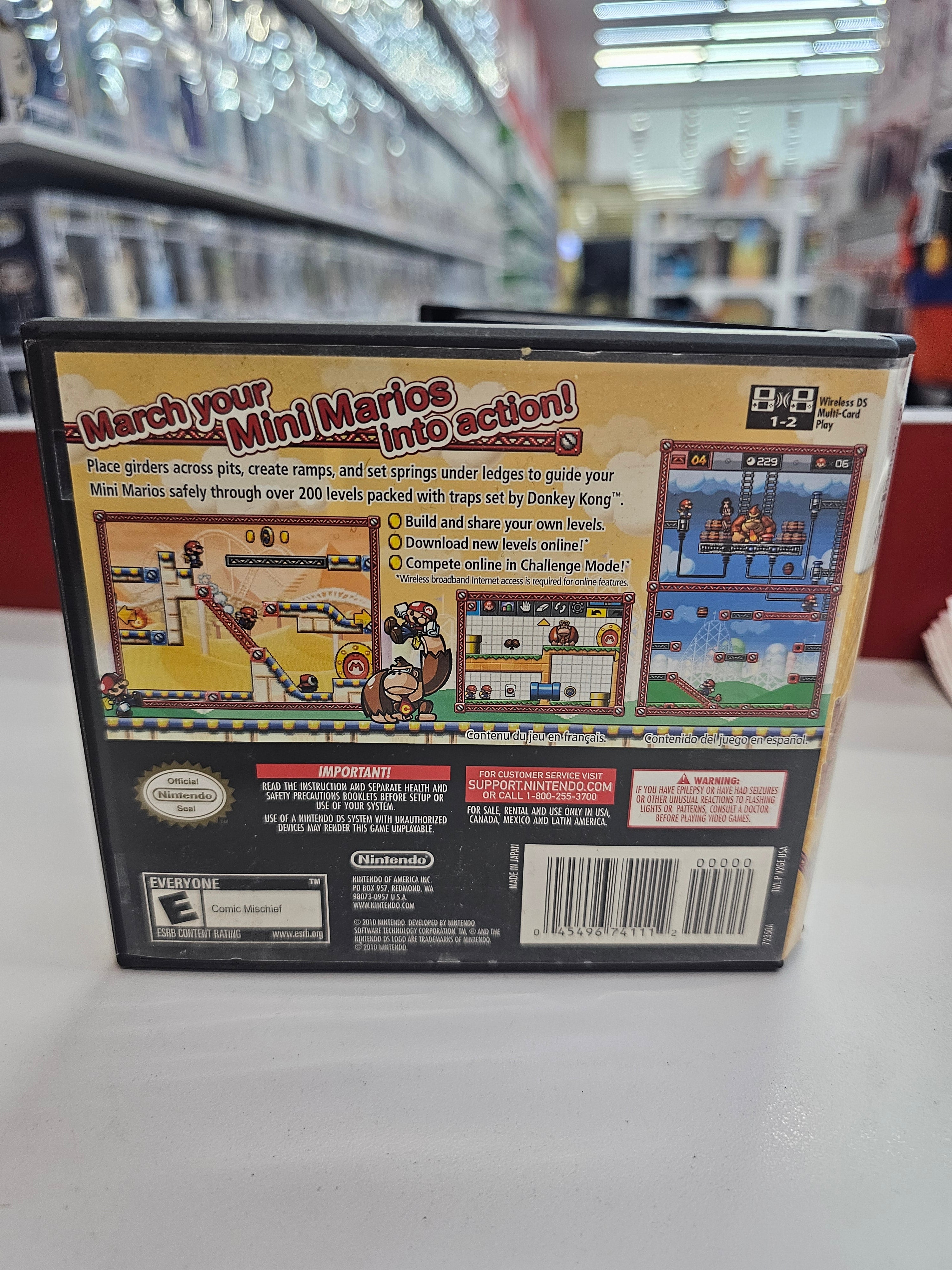 Mario Vs Donkey Kong Mini-Land Mayhem Nintendo DS Usado