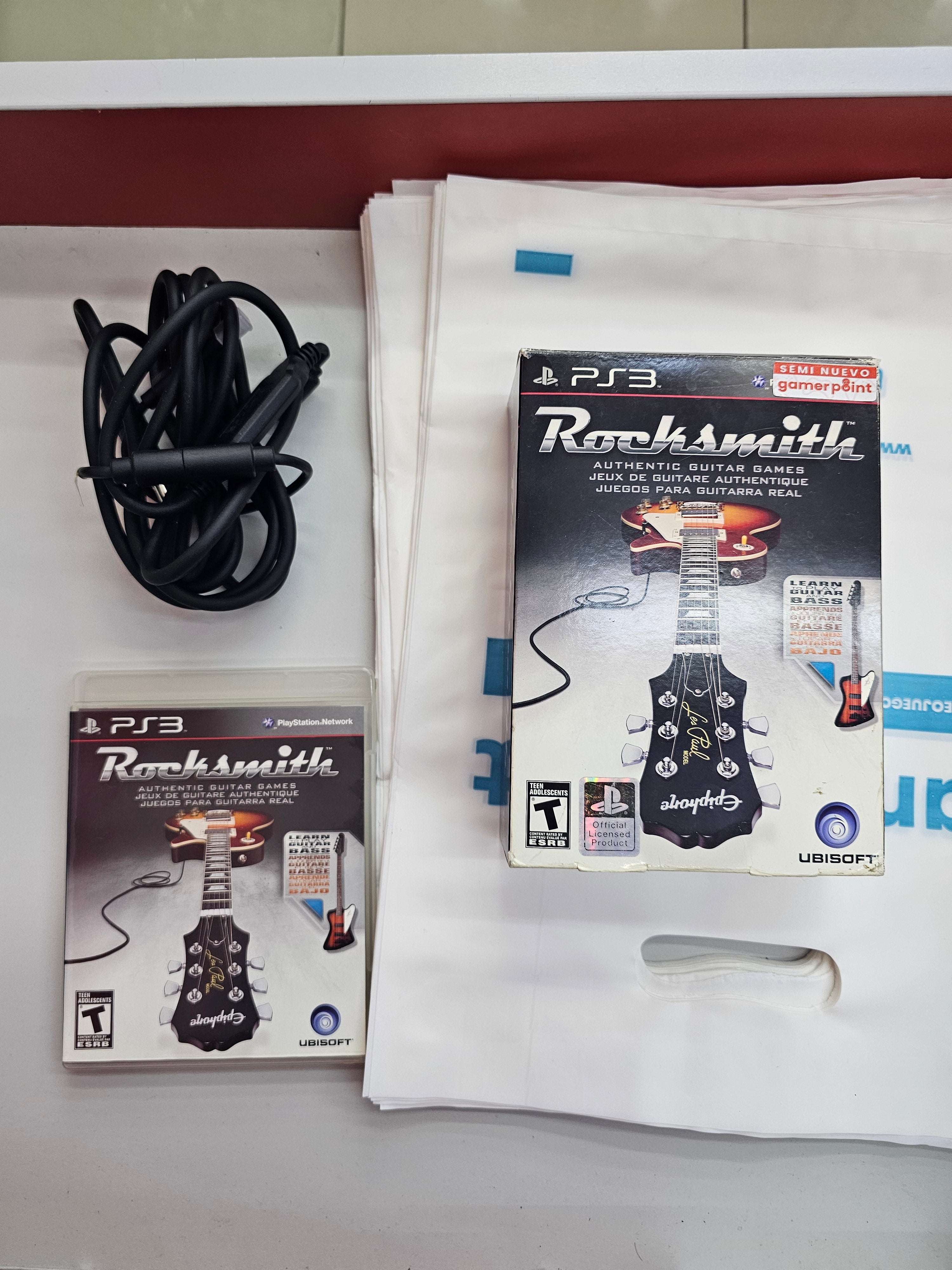 Rocksmith PS3 Usado - Cable