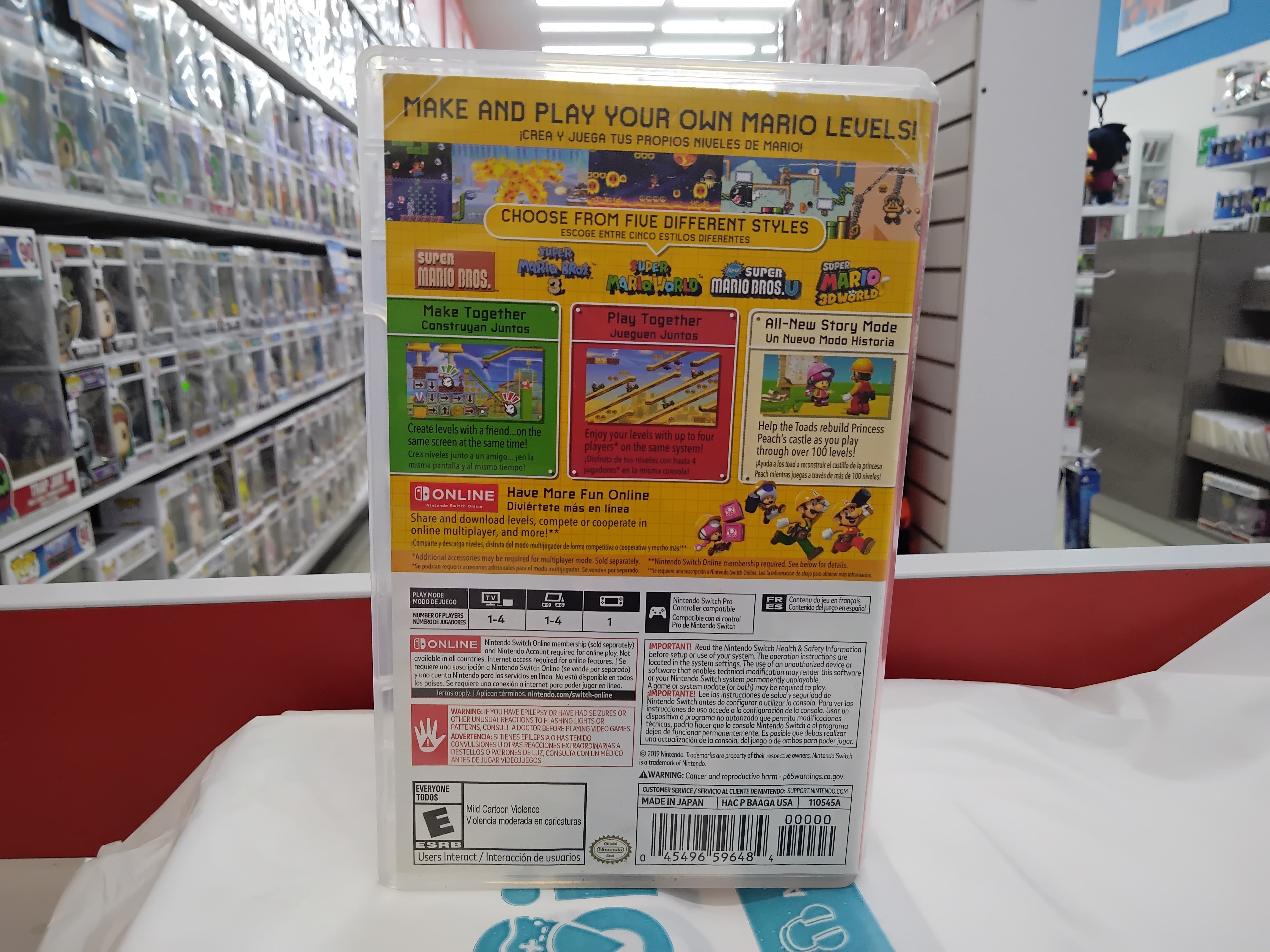 Super Mario Maker 2 Nintendo Switch Usado