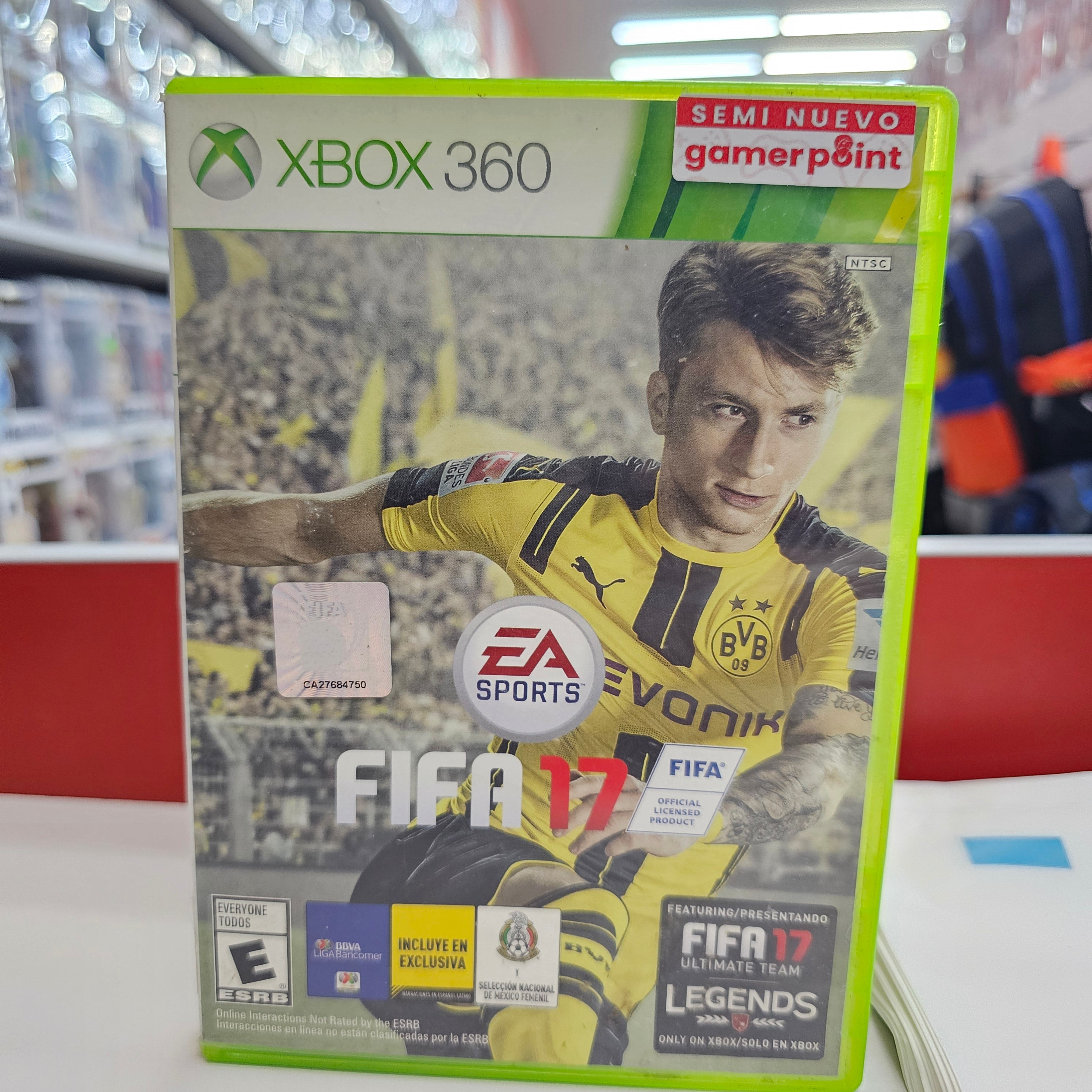 FIFA 17 Xbox 360 Usado