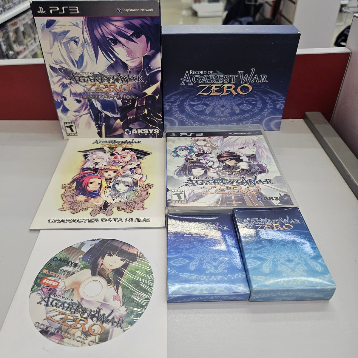 Record of Agarest War Zero Limited Edition PS3 Usado