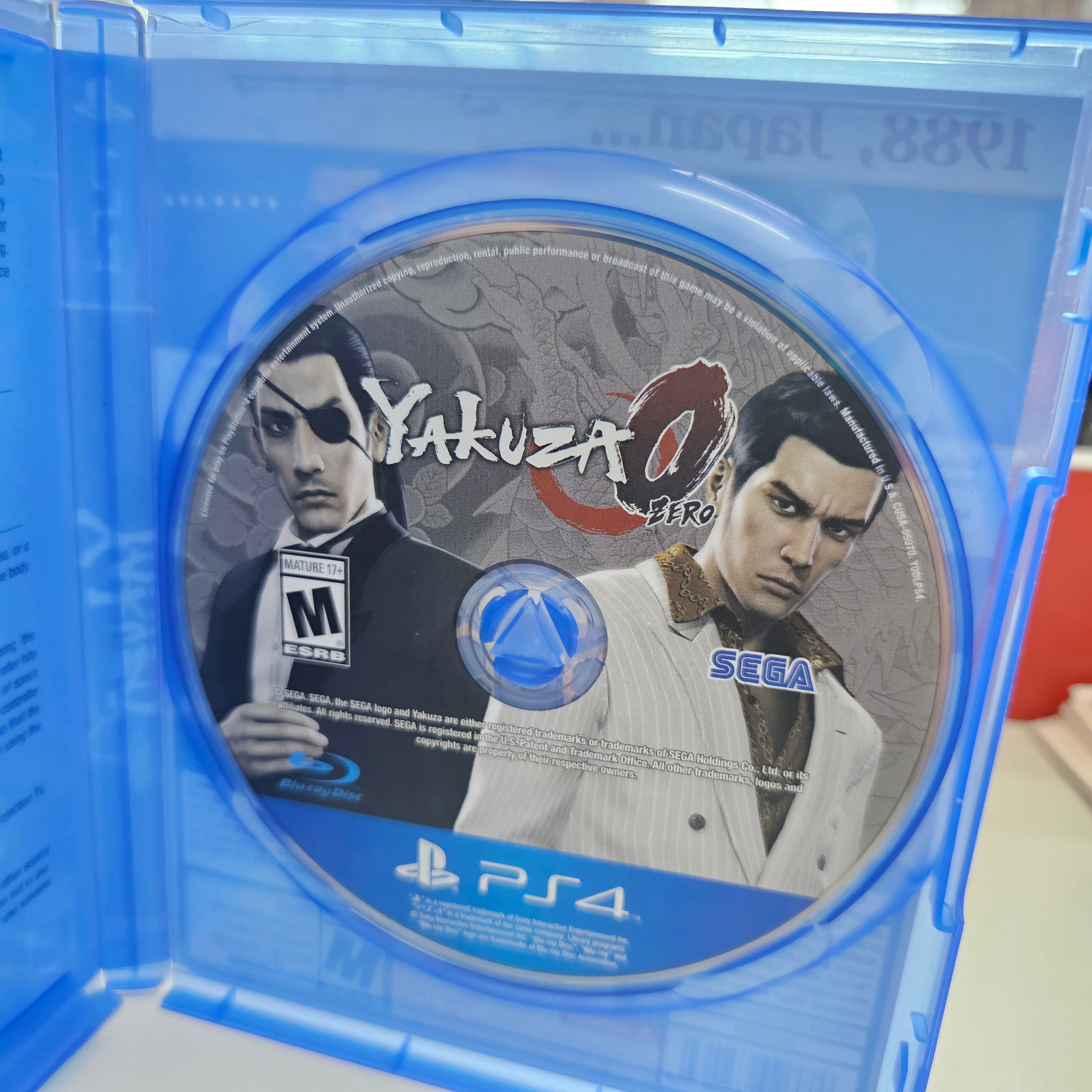 Yakuza 0 Zero PS4 Usado