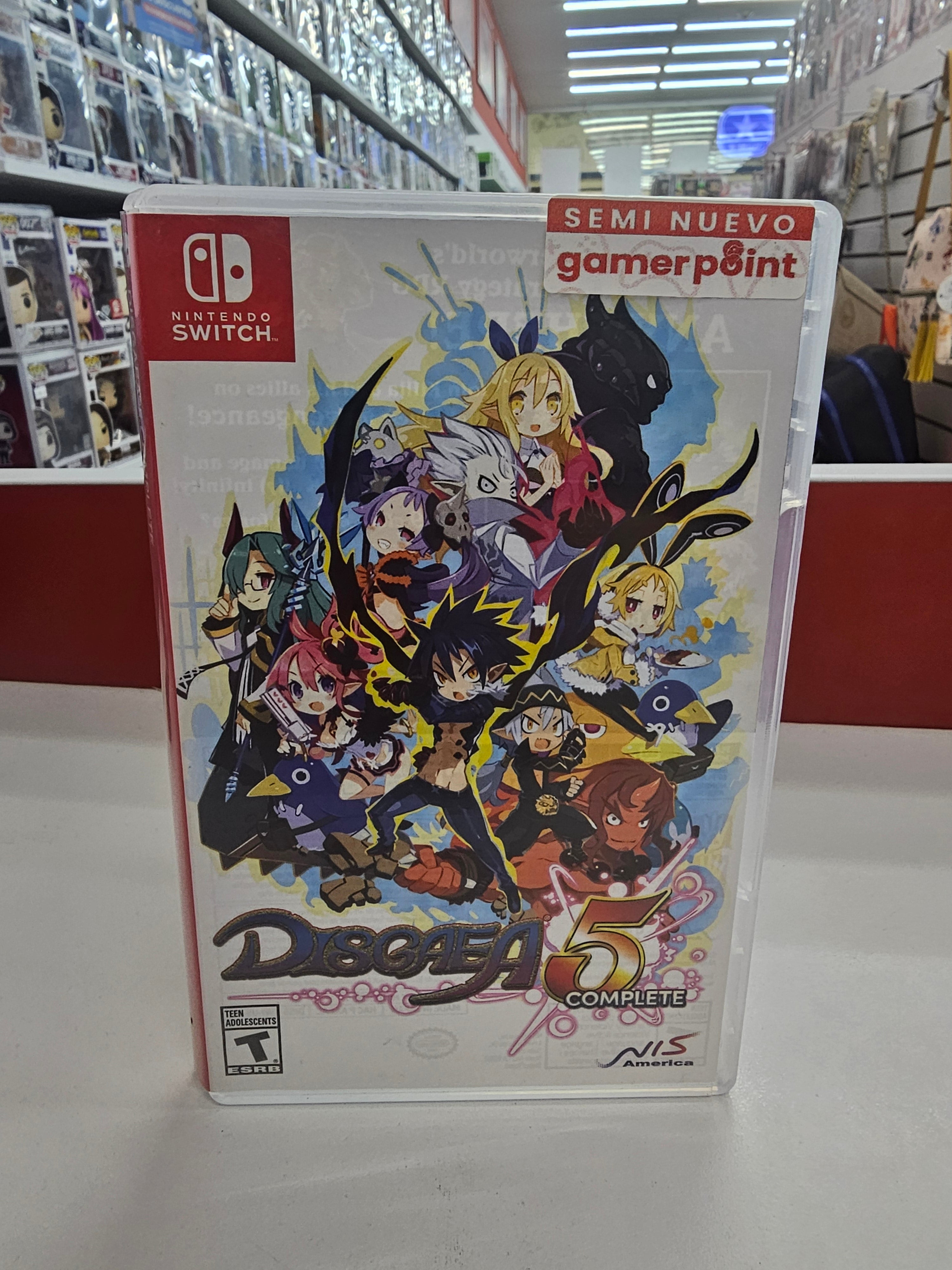 Disgaea 5 Complete Nintendo Switch Usado