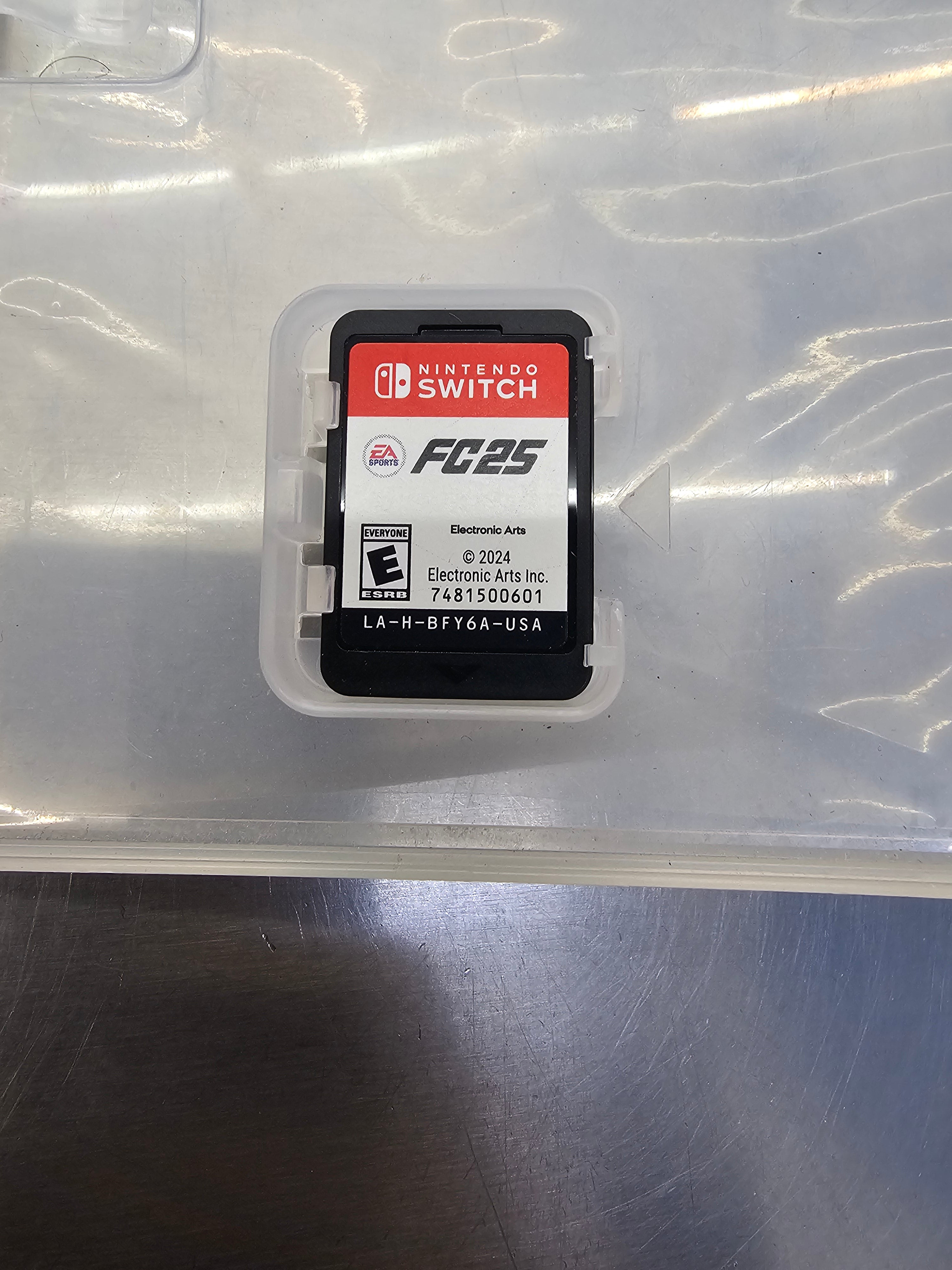 FC 25 Nintendo Switch Usado (solo el cartucho)