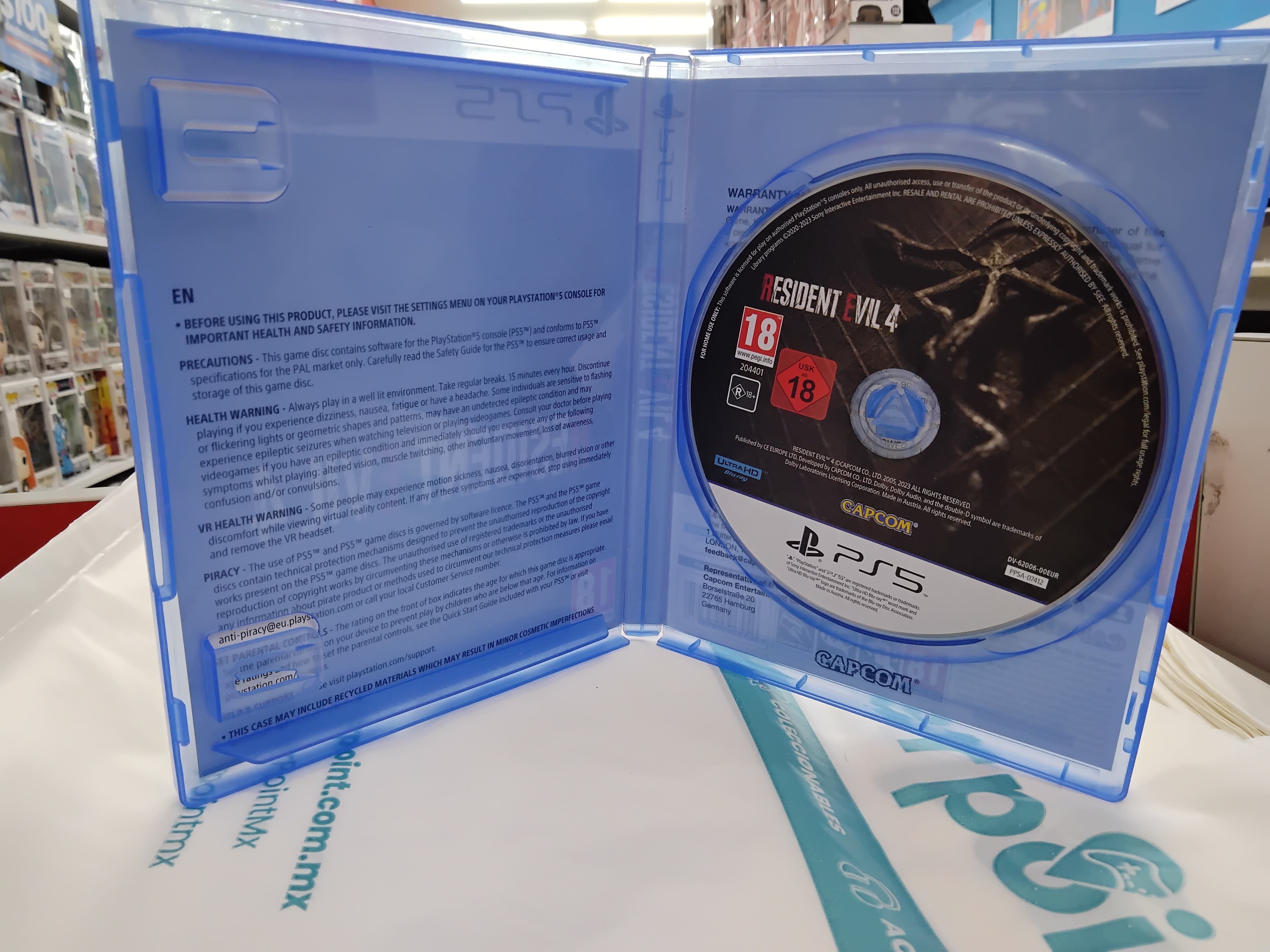 Resident Evil 4 Remake Eur Ps5 Usado