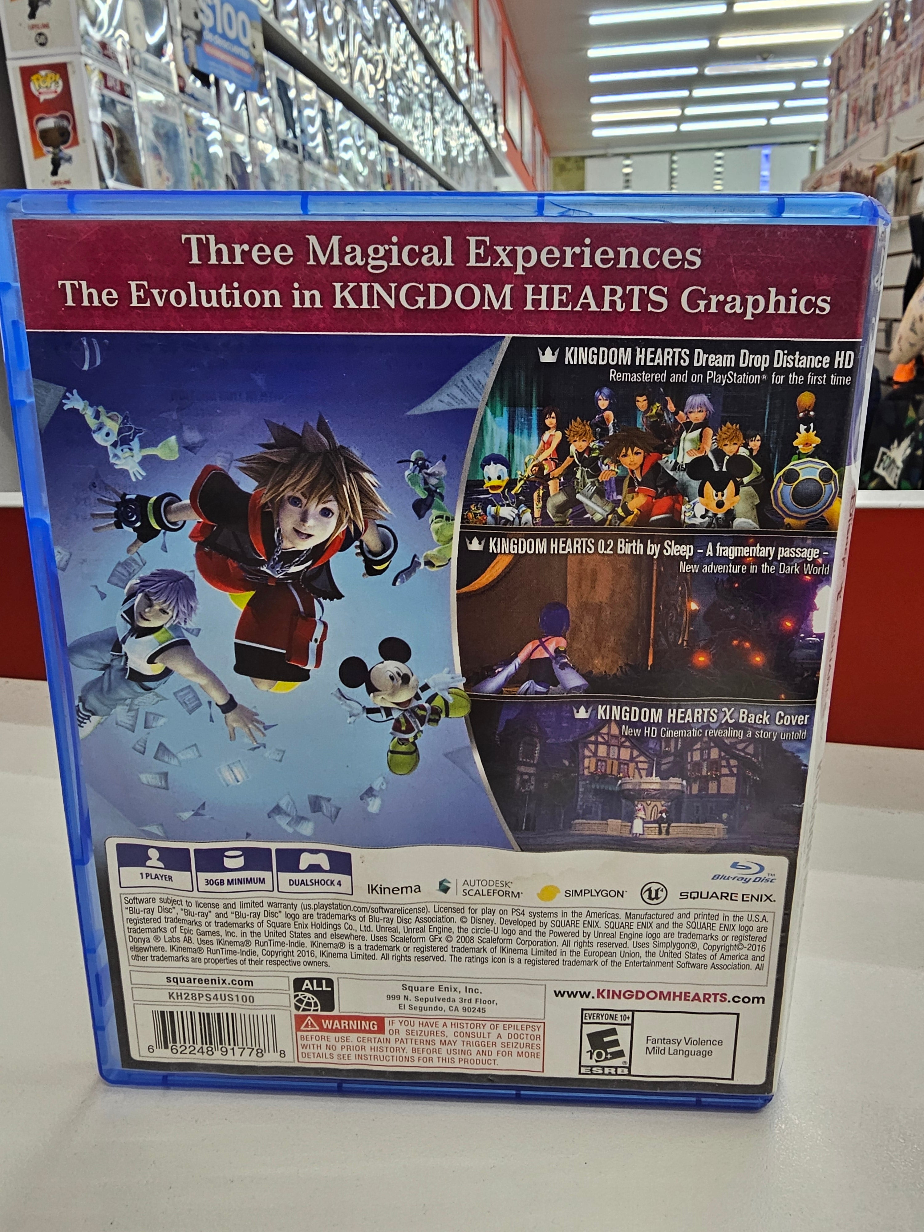 Kingdom Hearts HD II.8 Final Chapter Prologue PS4 Usado