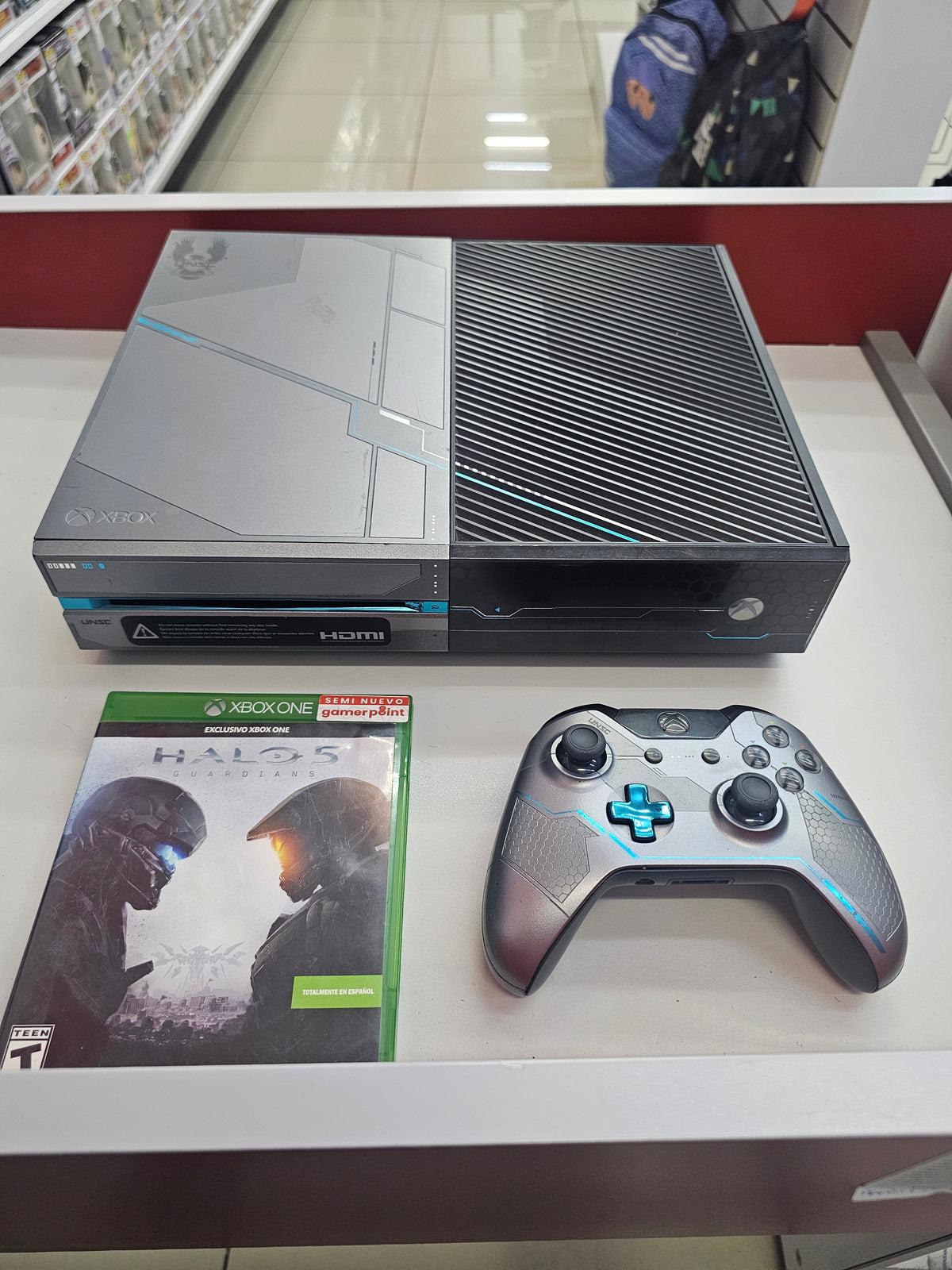 Consola Xbox one Fat 1TB Edicion Halo 5 Usada
