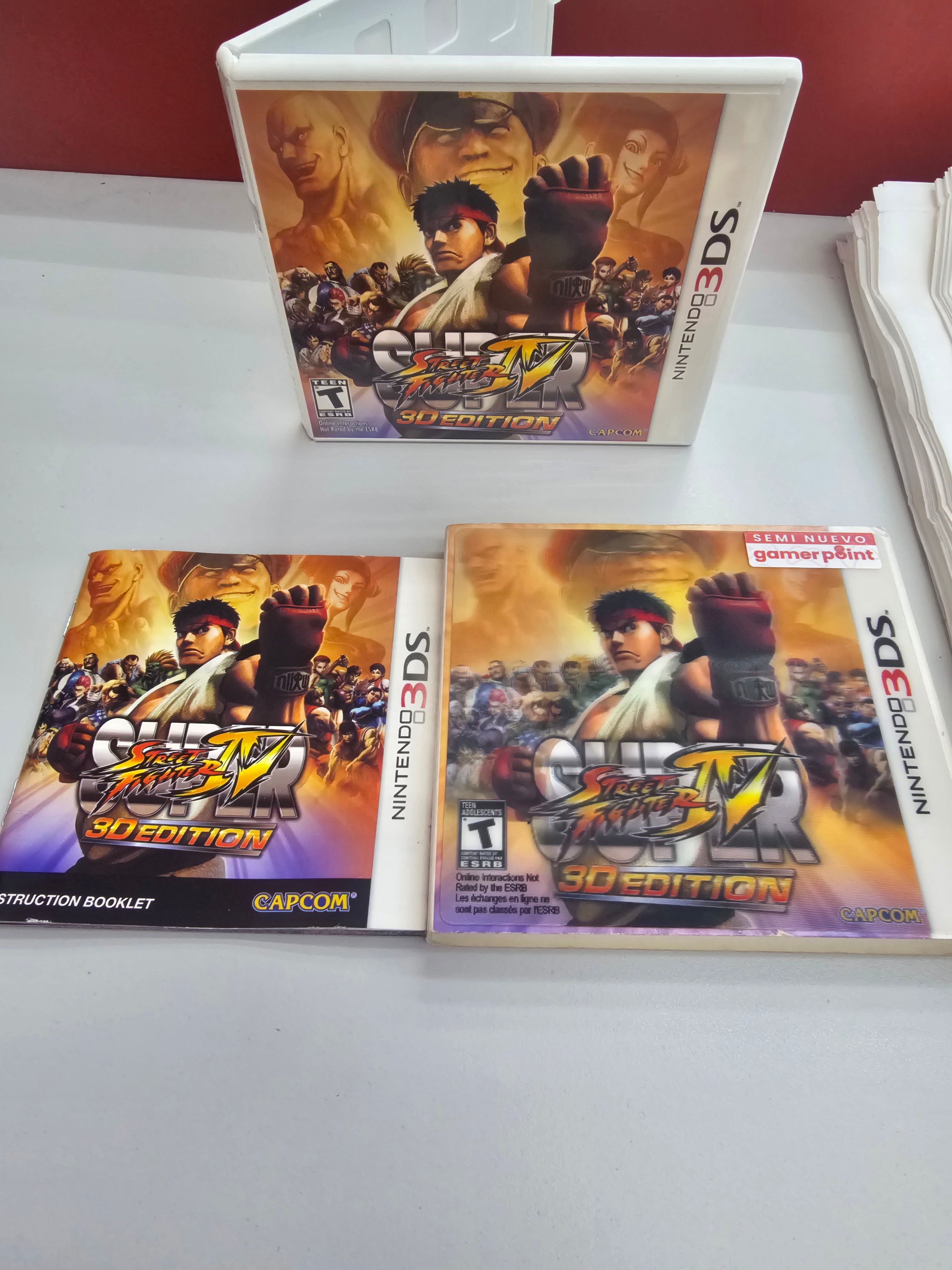 Street fighter IV Arcade Edition Nintendo 3DS Usado