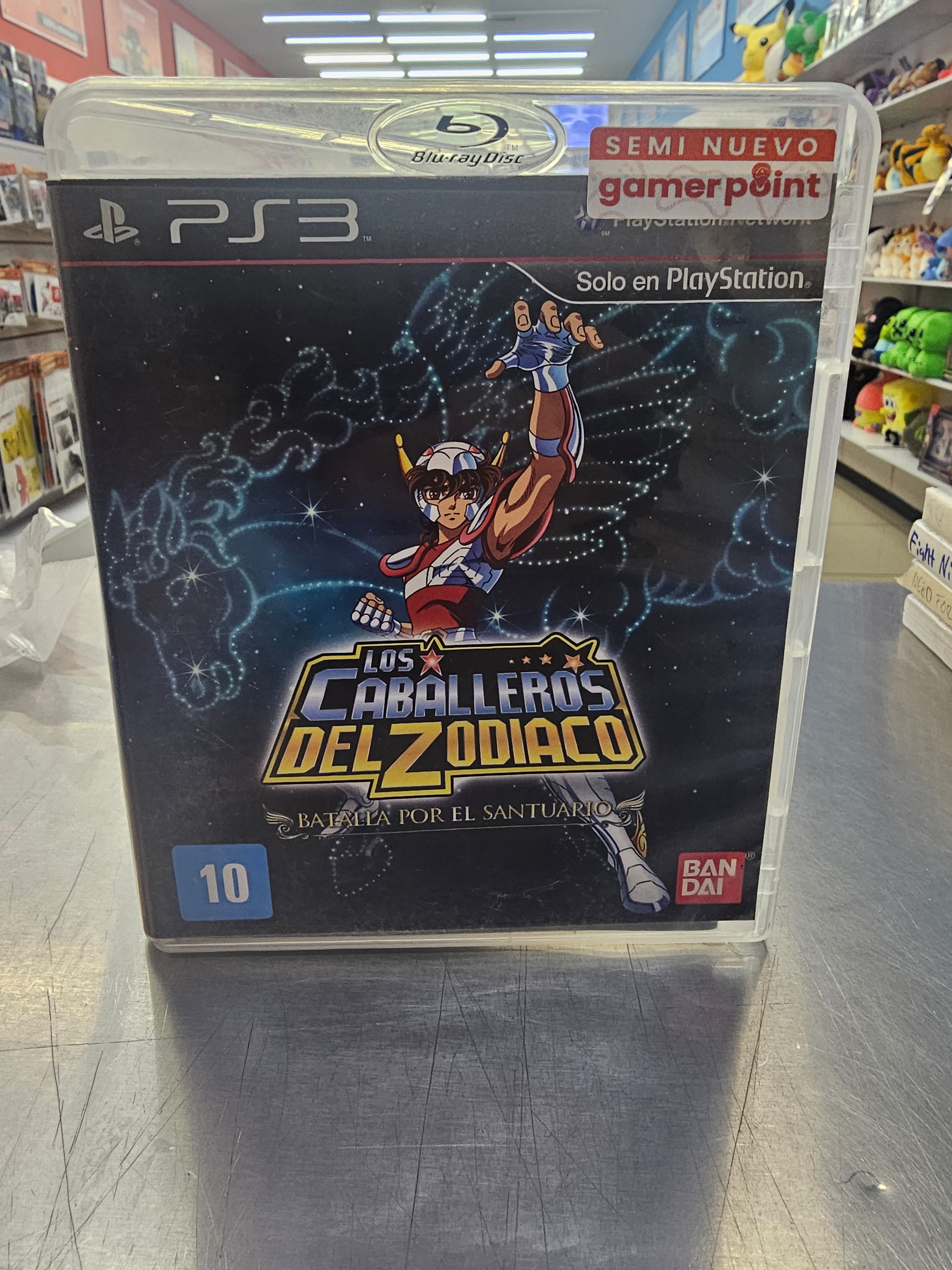Los Caballeros Del Zodiaco Batalla Por El Santuario Ps3 Usado