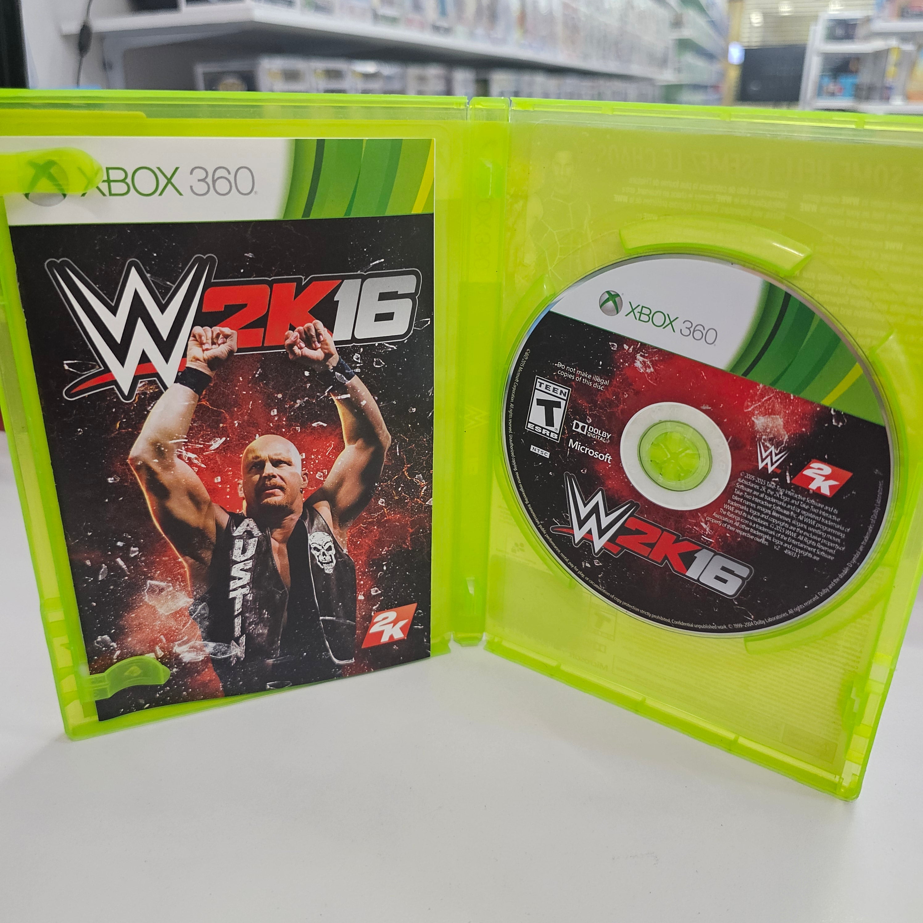 WWE 2K16 Xbox 360 Usado