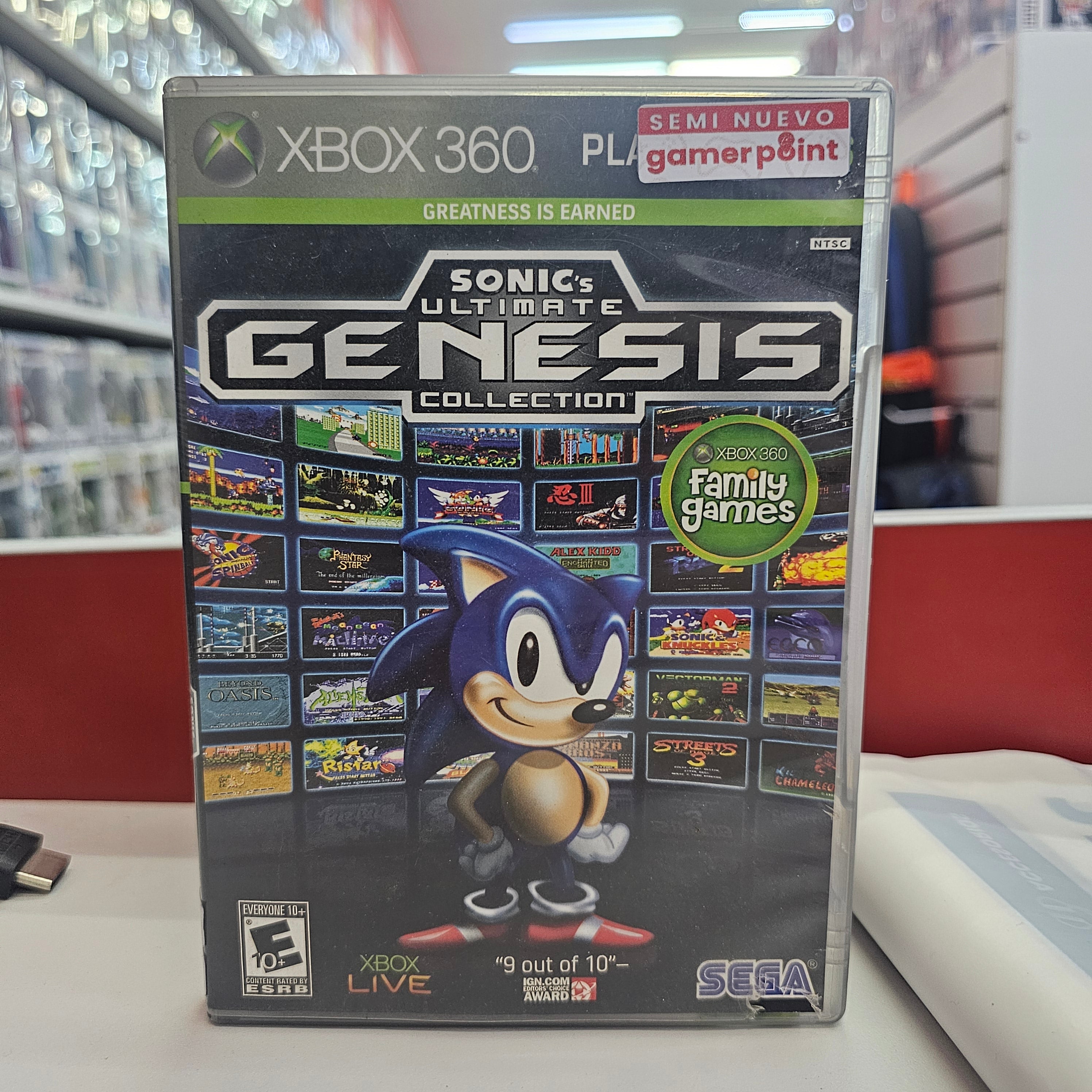 Sonic Ultimate Genesis Collection Xbox 360 Usado
