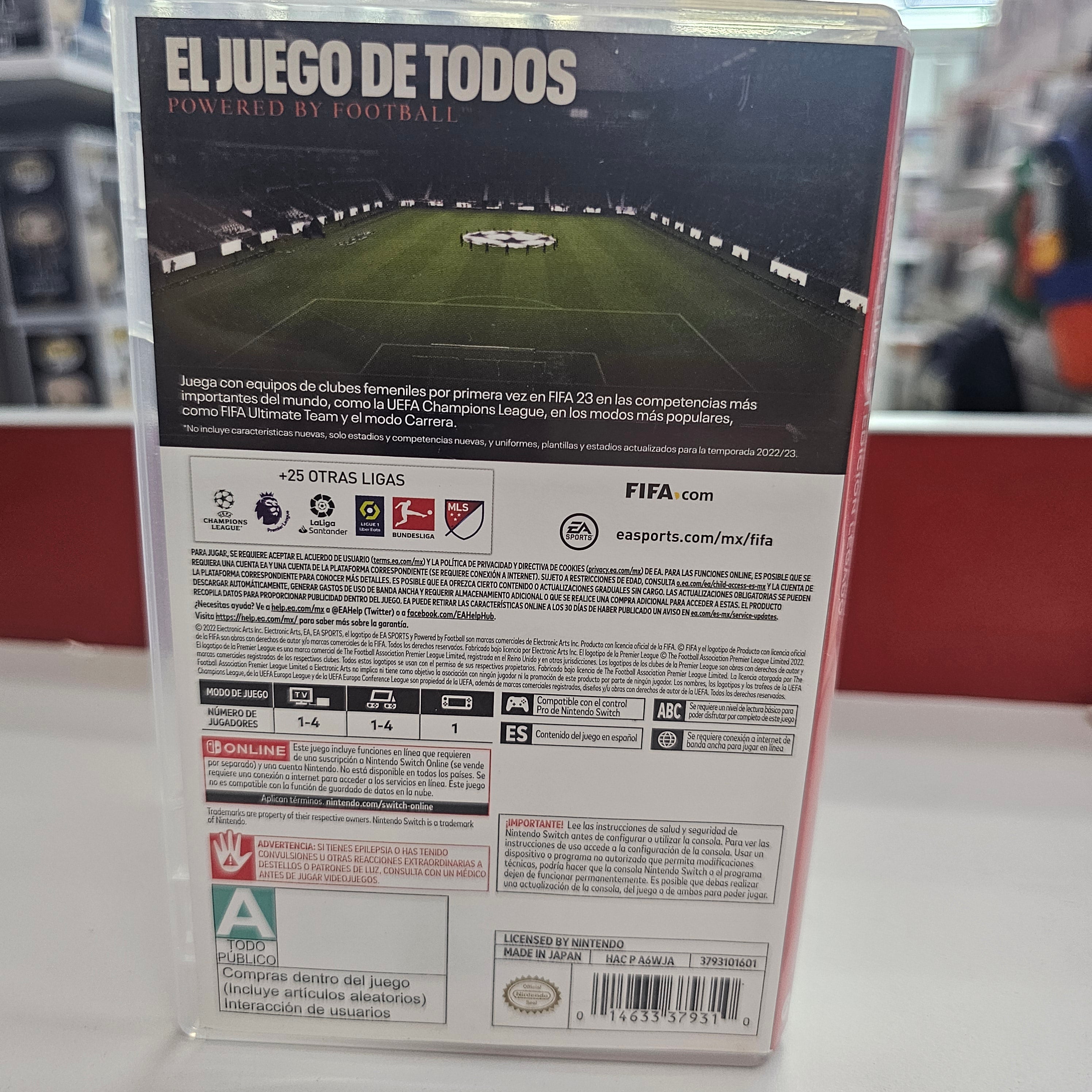 FIFA 23 Nintendo Switch Usado