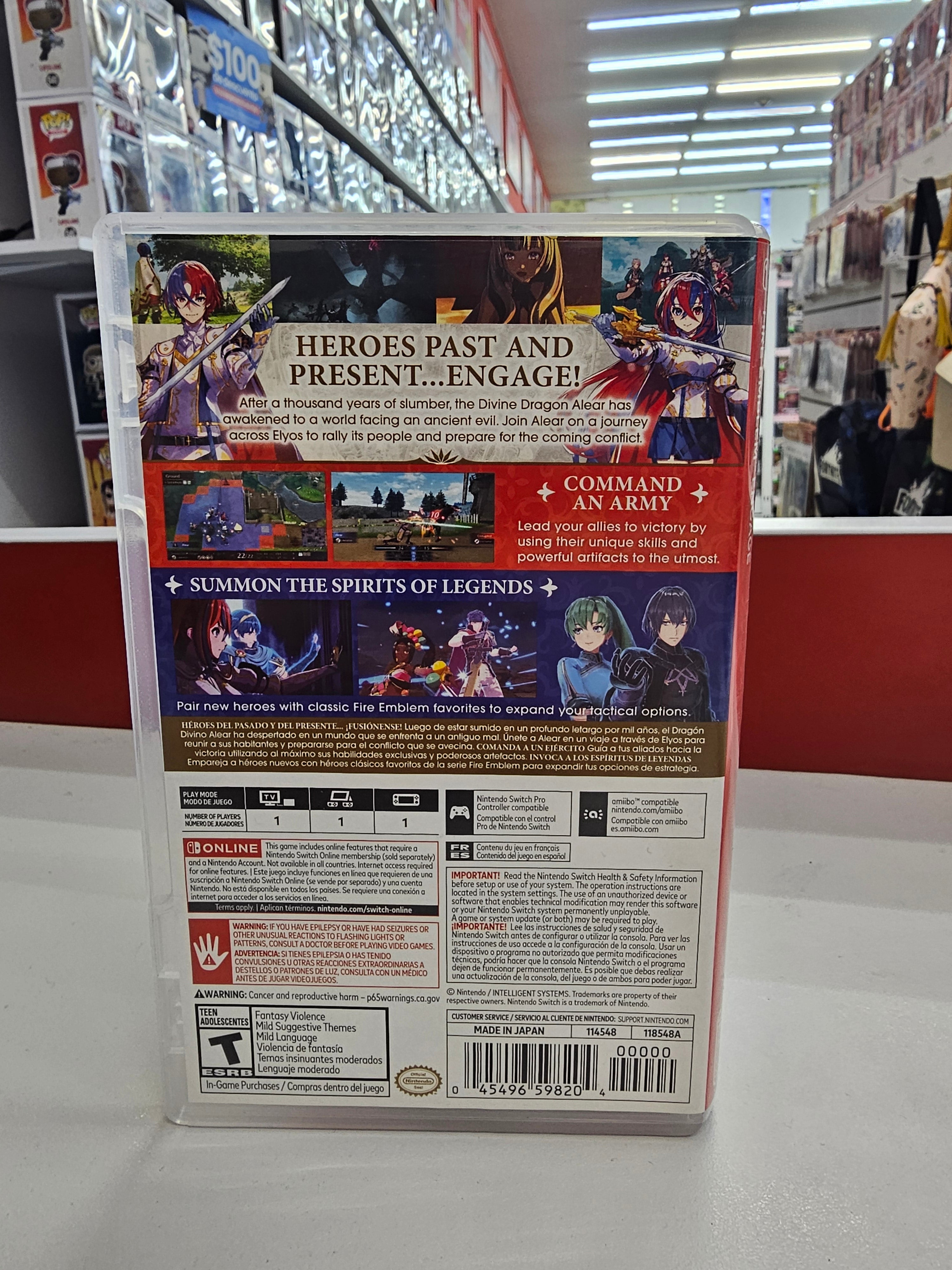 Fire Emblem Engage Nintendo Switch Usado
