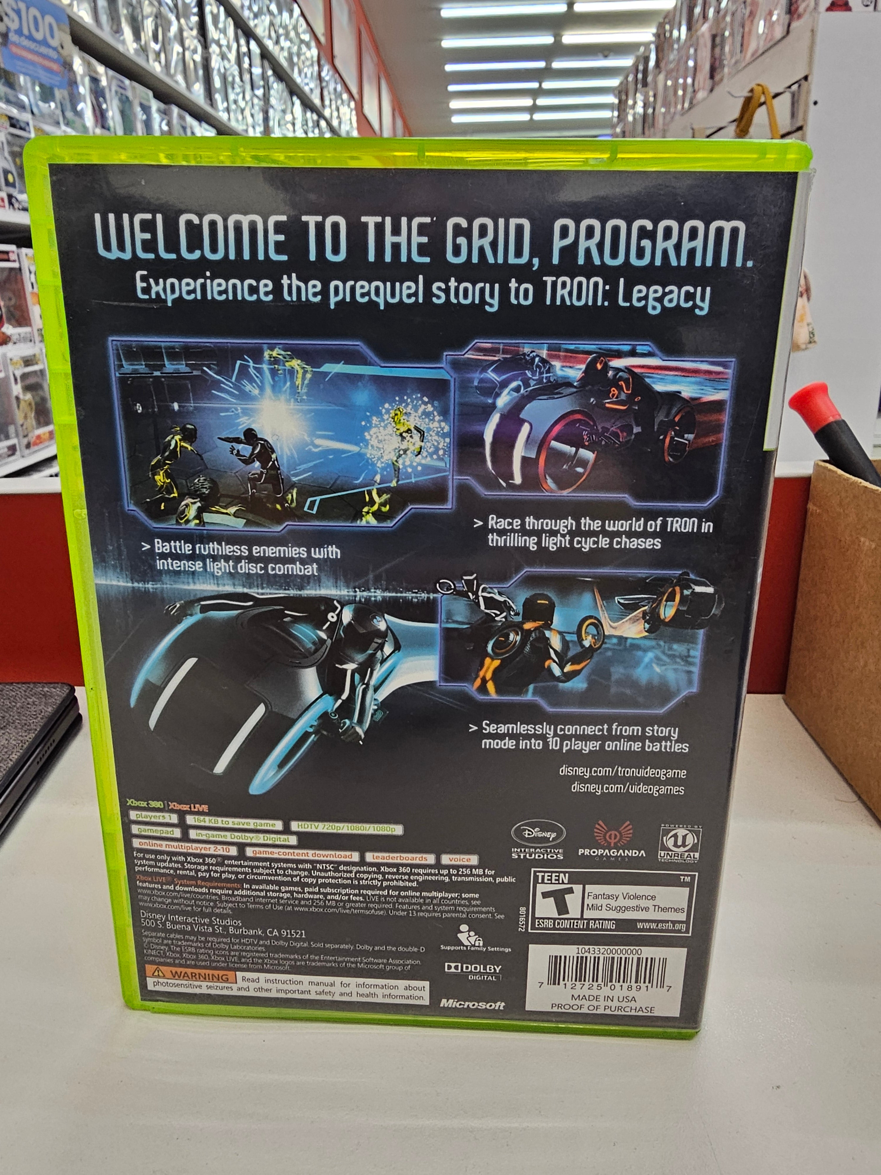 Tron Evolution Xbox 360 Usado