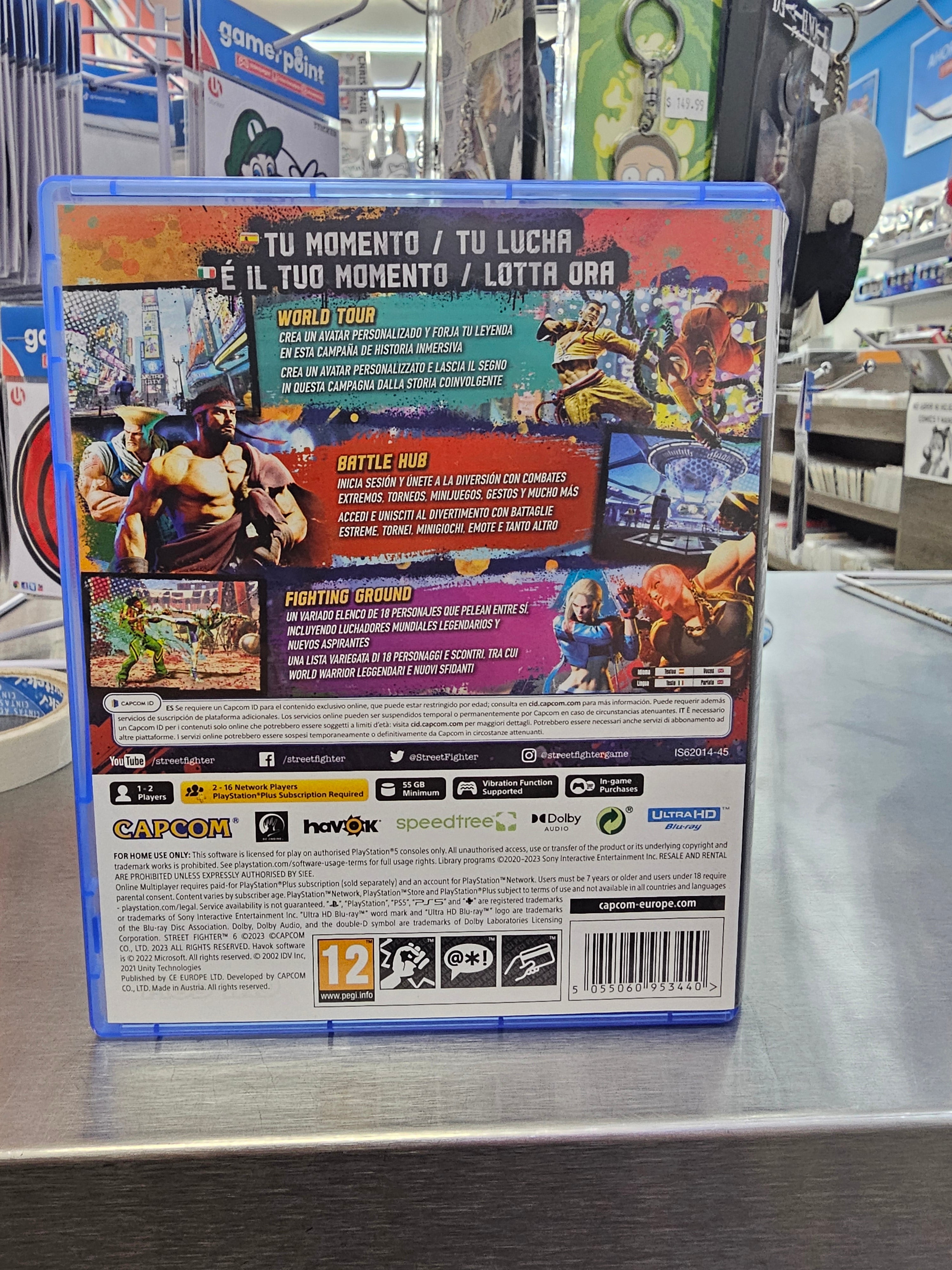 Street Fighter 6 Eur Ps5 Usado