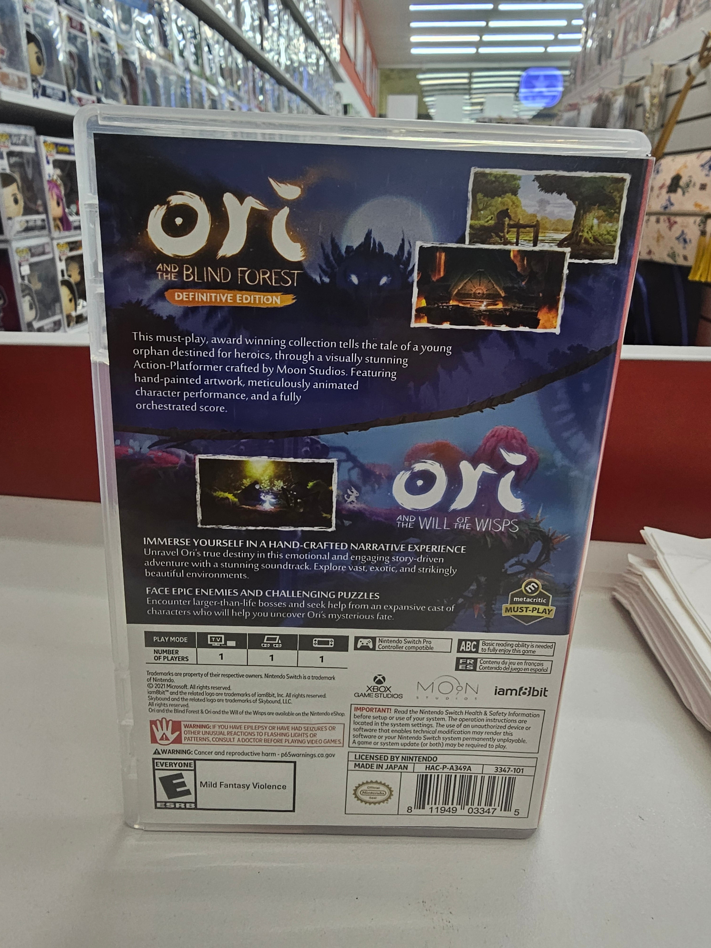 Ori The Collection Nintendo Switch Usado