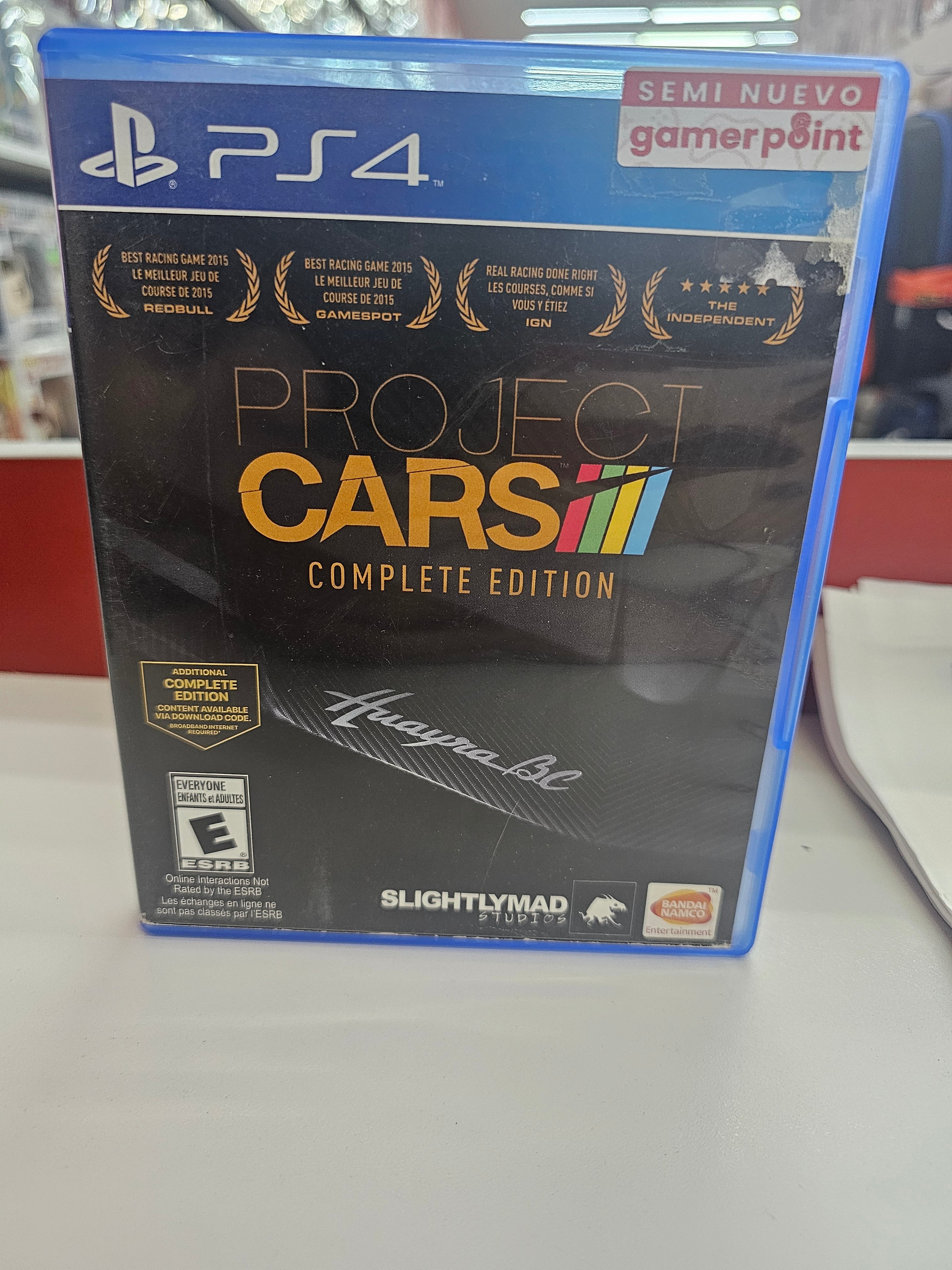 Project Cars Complete Edition PS4 Usado