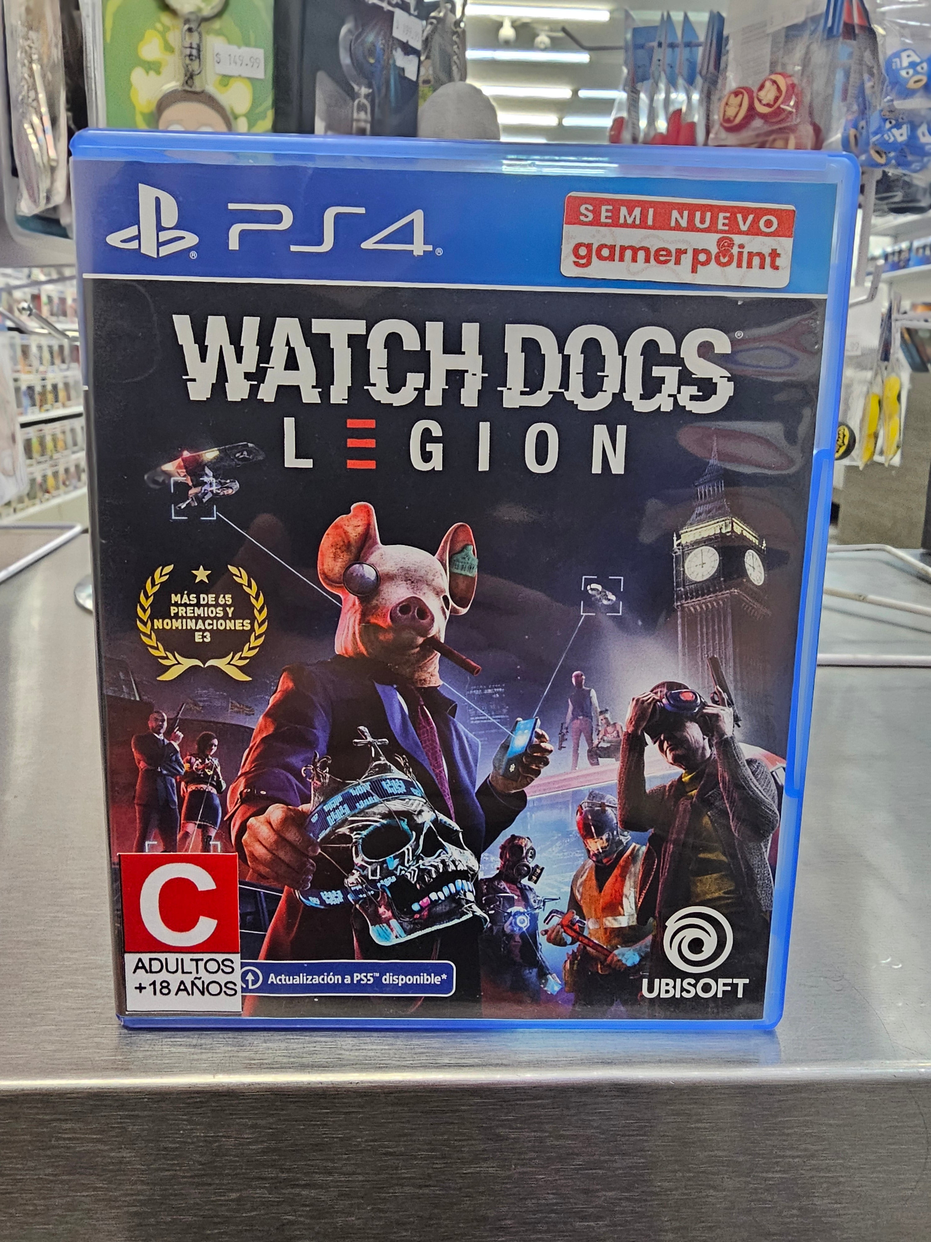 Watch Dogs Legion Ps4 Usado