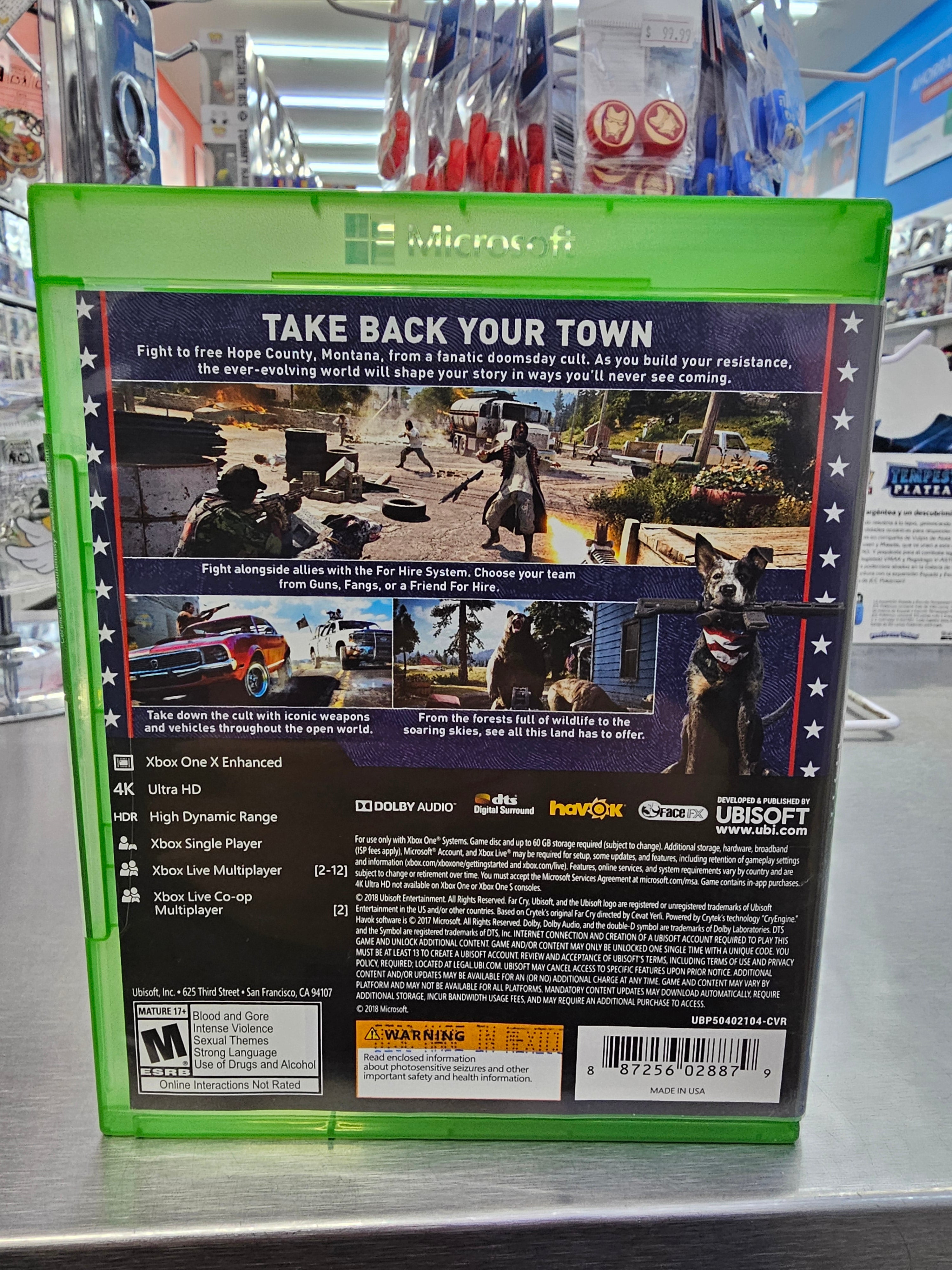 Far Cry 5 Xbox One Usado