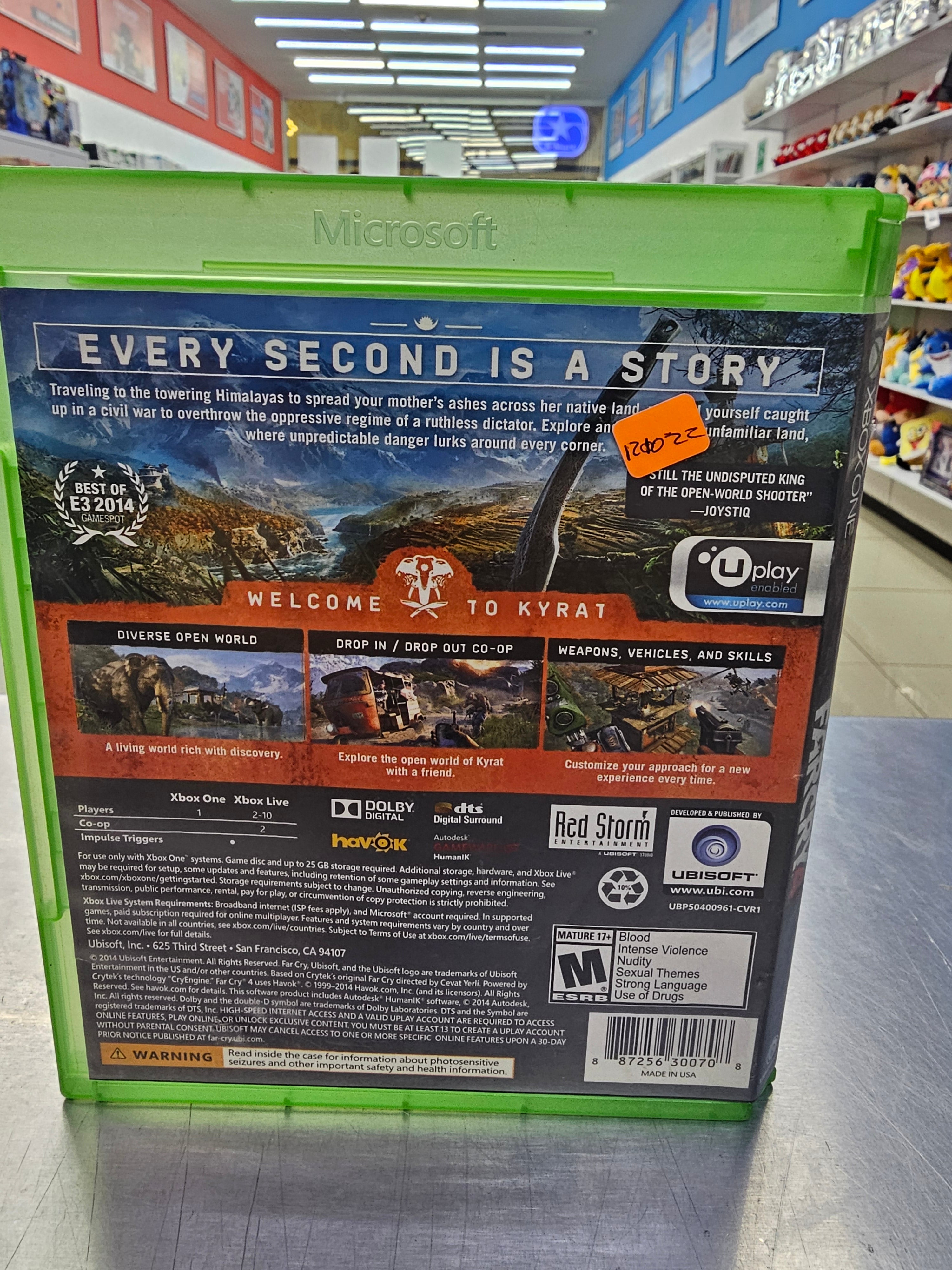 Farcry 4 Xbox One Usado