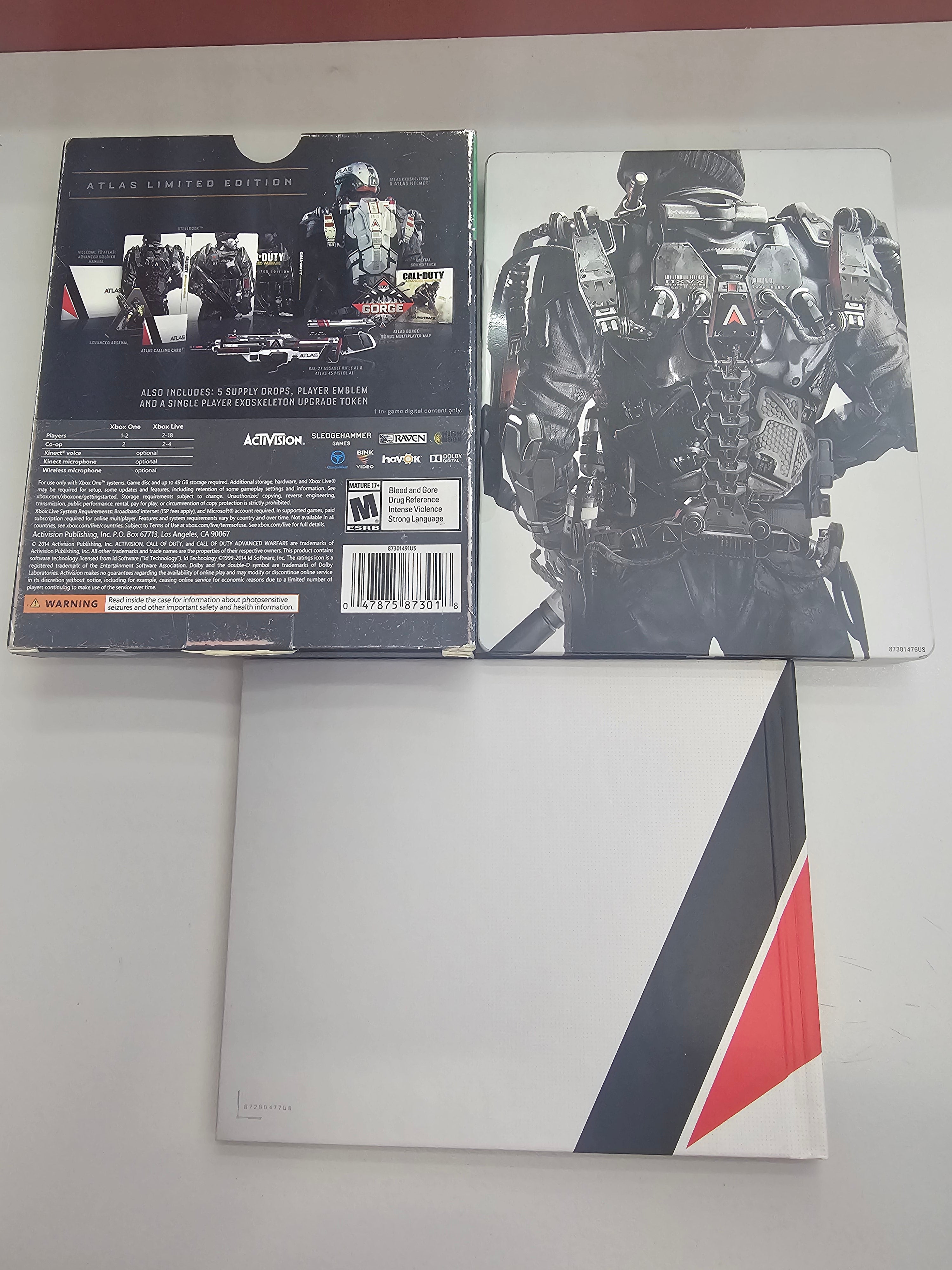 Call of Duty Advanced Warfare Atlas Limited Edition Xbox one Usado