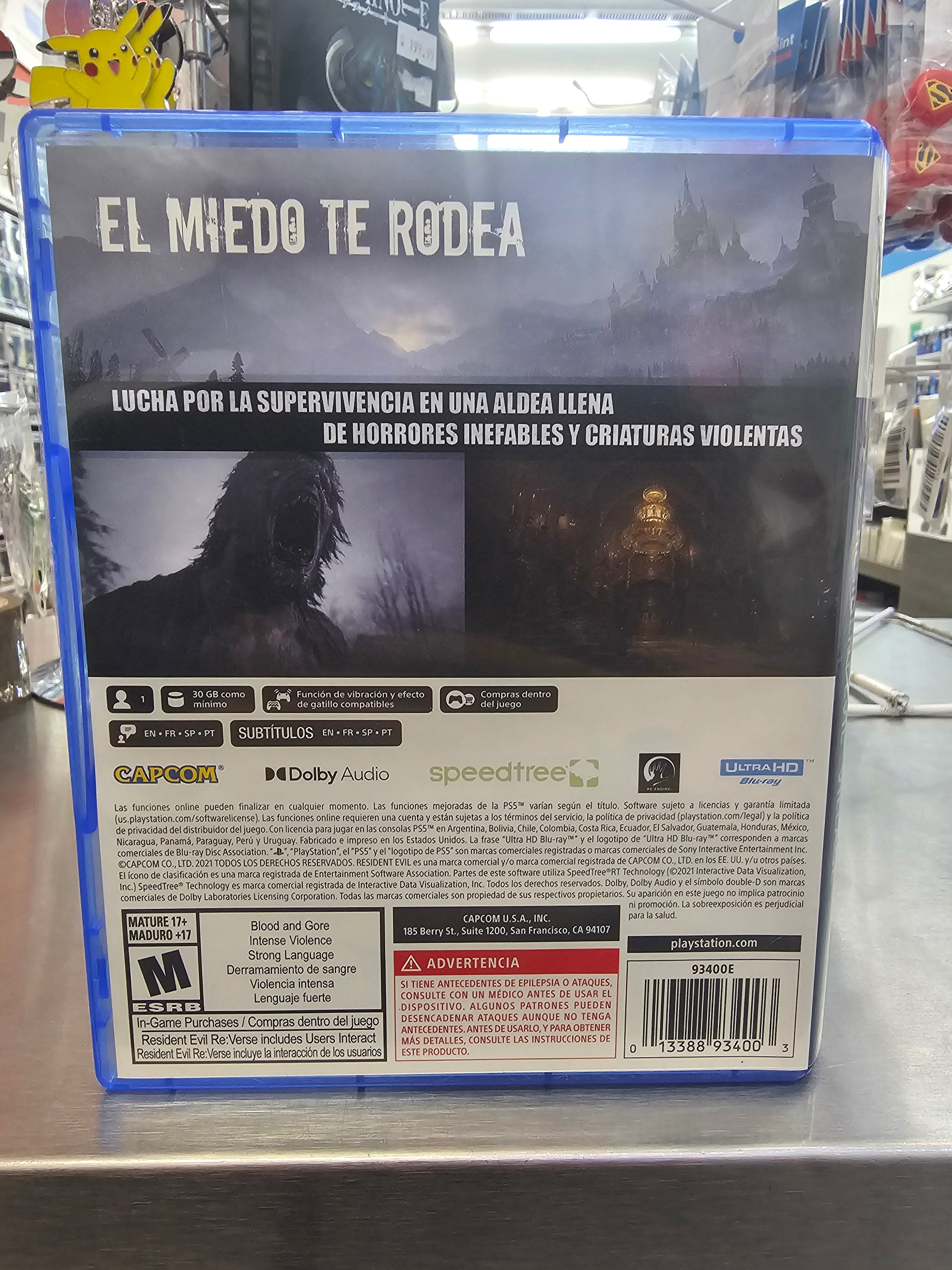 Resident Evil Village Ps5 Usado