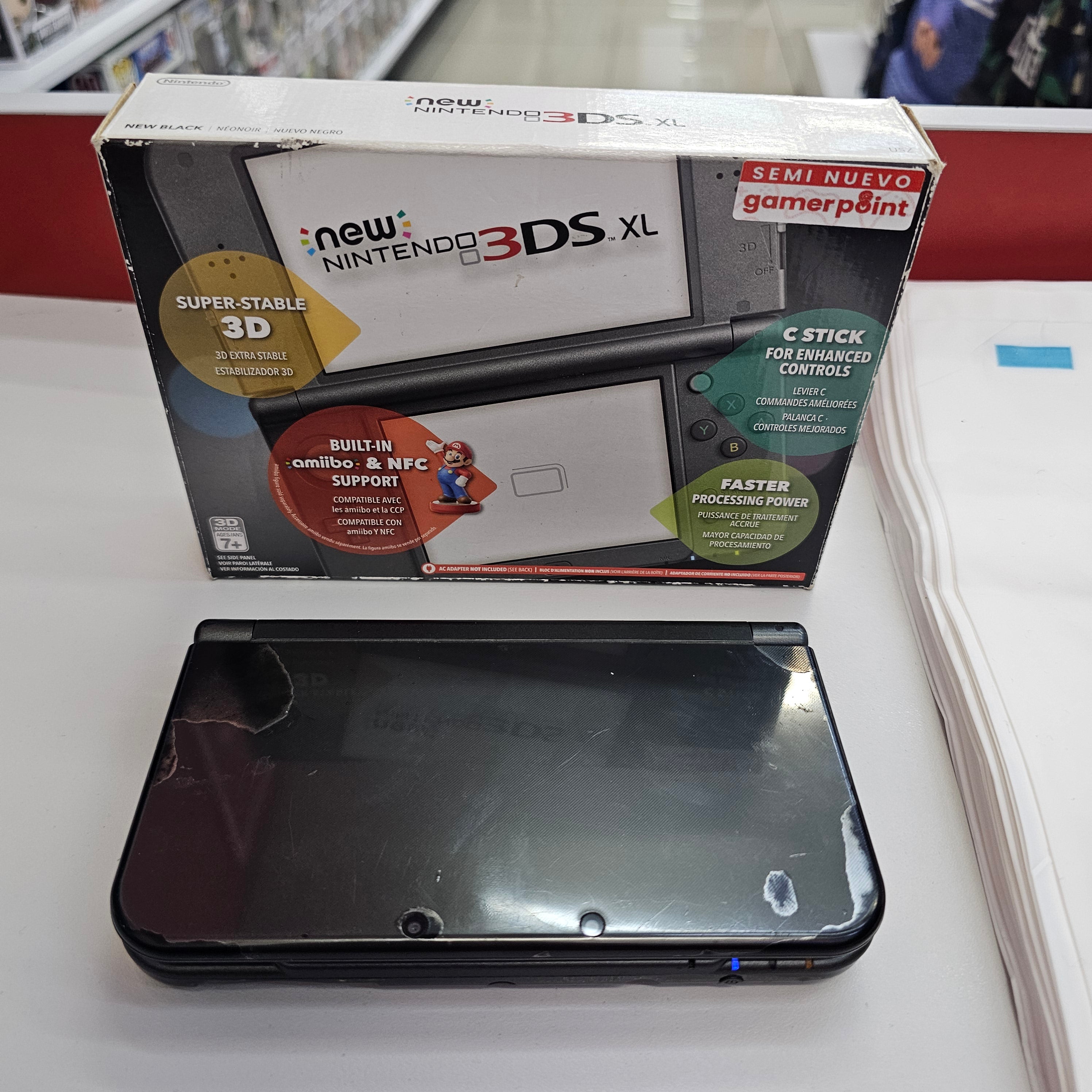 Consola Nintendo New 3DS XL Gris Usada