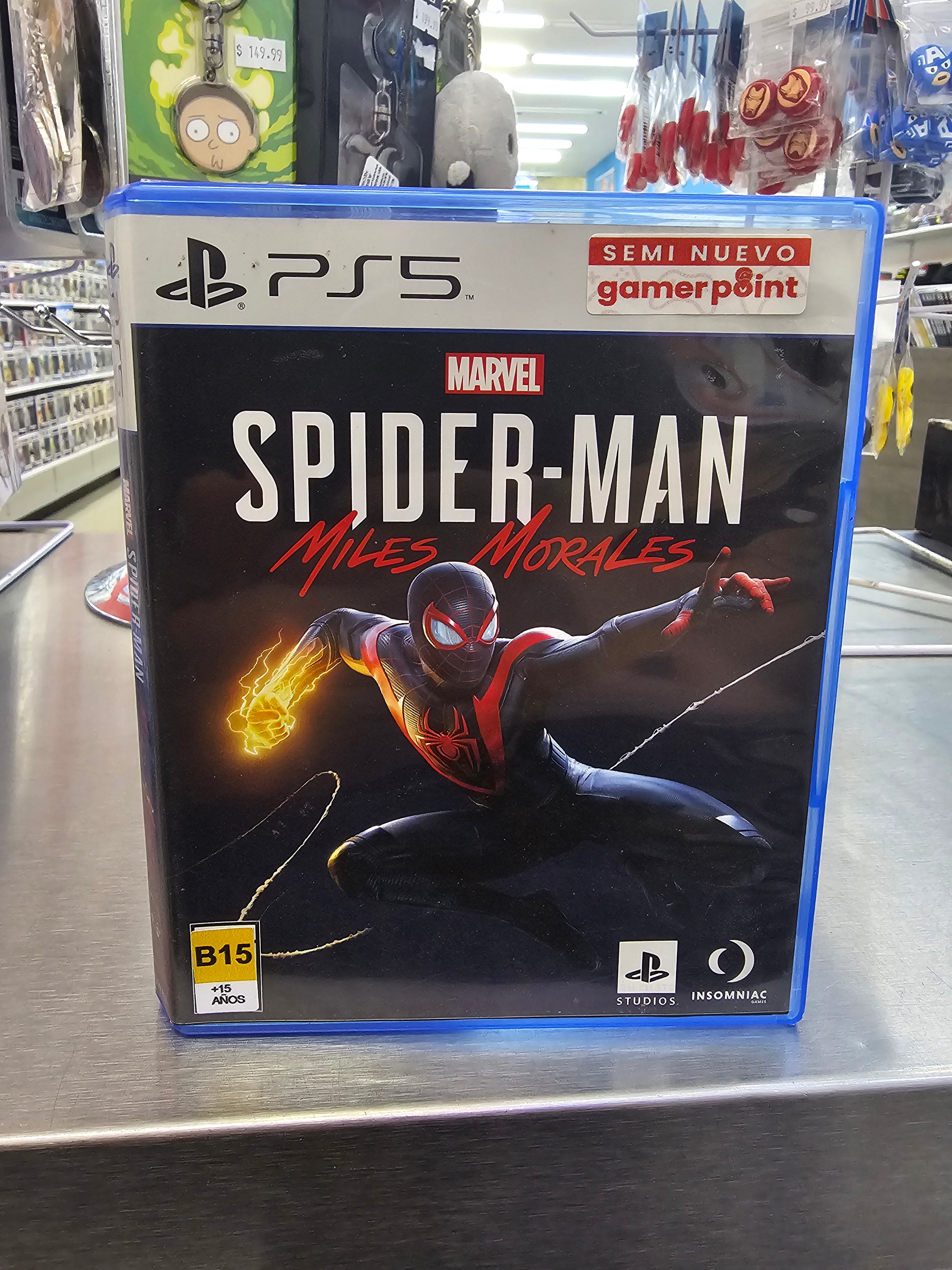 Marvel Spiderman Miles Morales Ps5 Usado