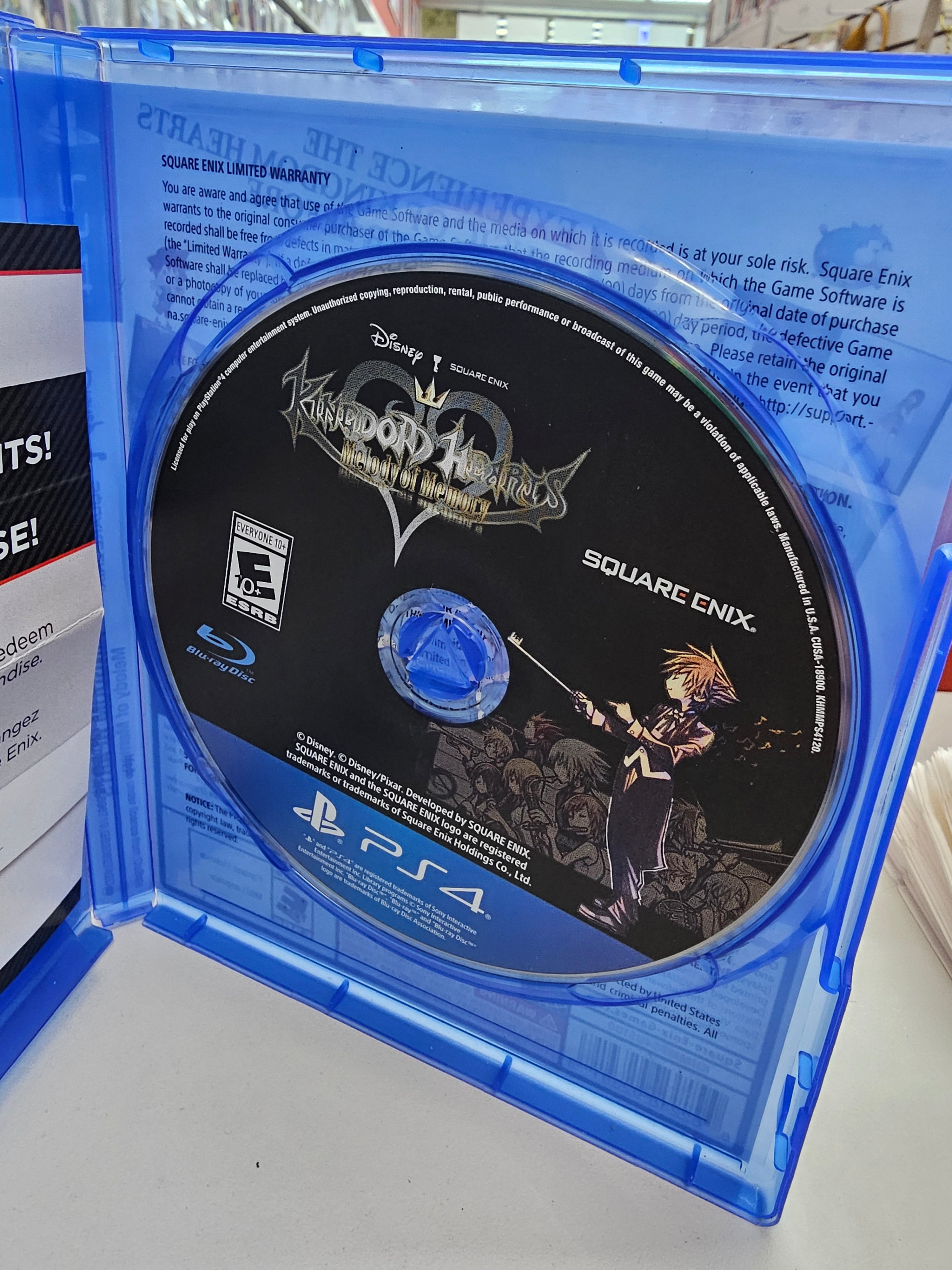 Kingdom Hearts Melody of Memory PS4 Usado