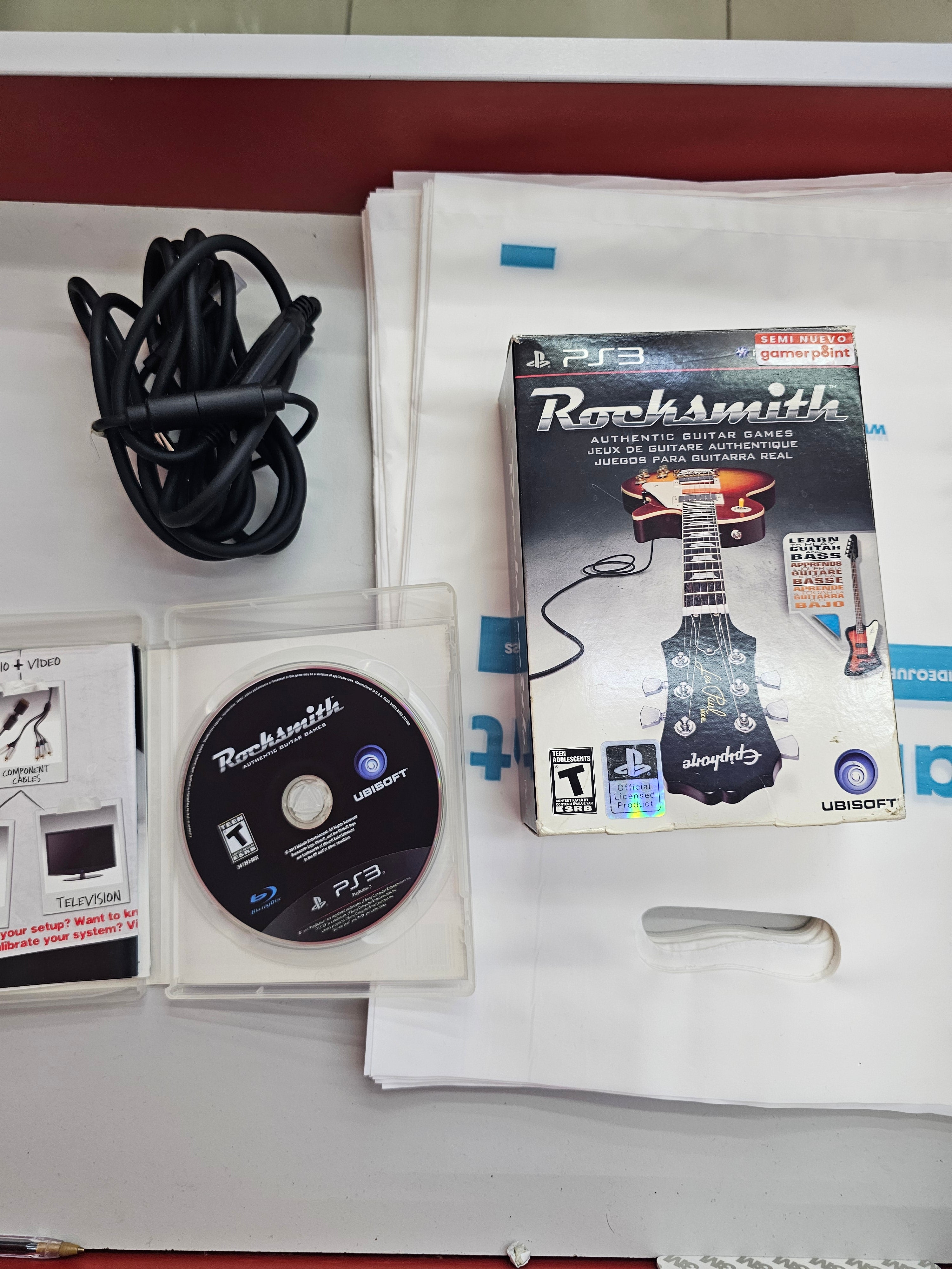 Rocksmith PS3 Usado - Cable