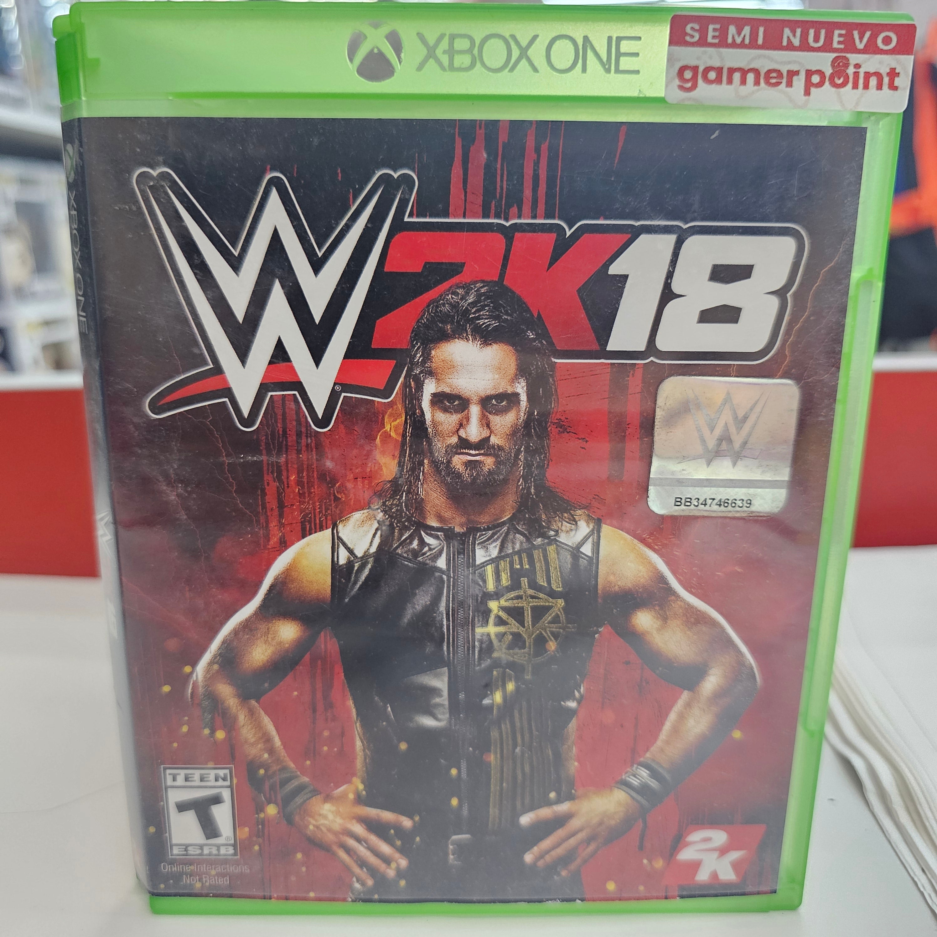 WWE 2K18 Xbox one Usado