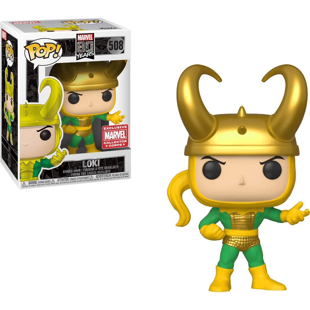 Funko Loki Exclusive Marvel Collector Corps 508 (Marvel 80 Years)