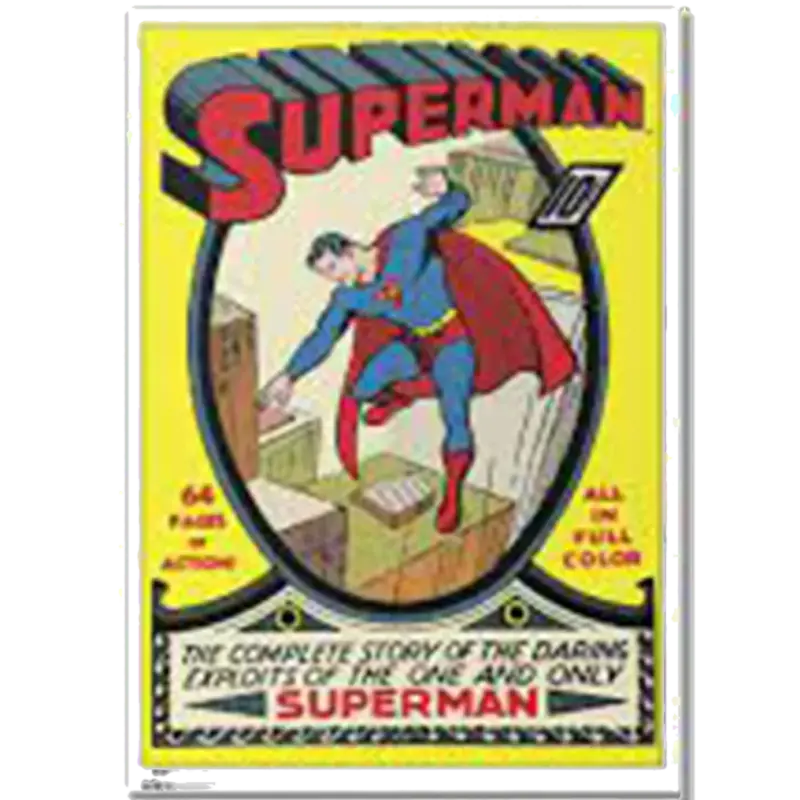 Poster Exclusivo (Piezas Limitadas) Portada De Super Man Nº 1
