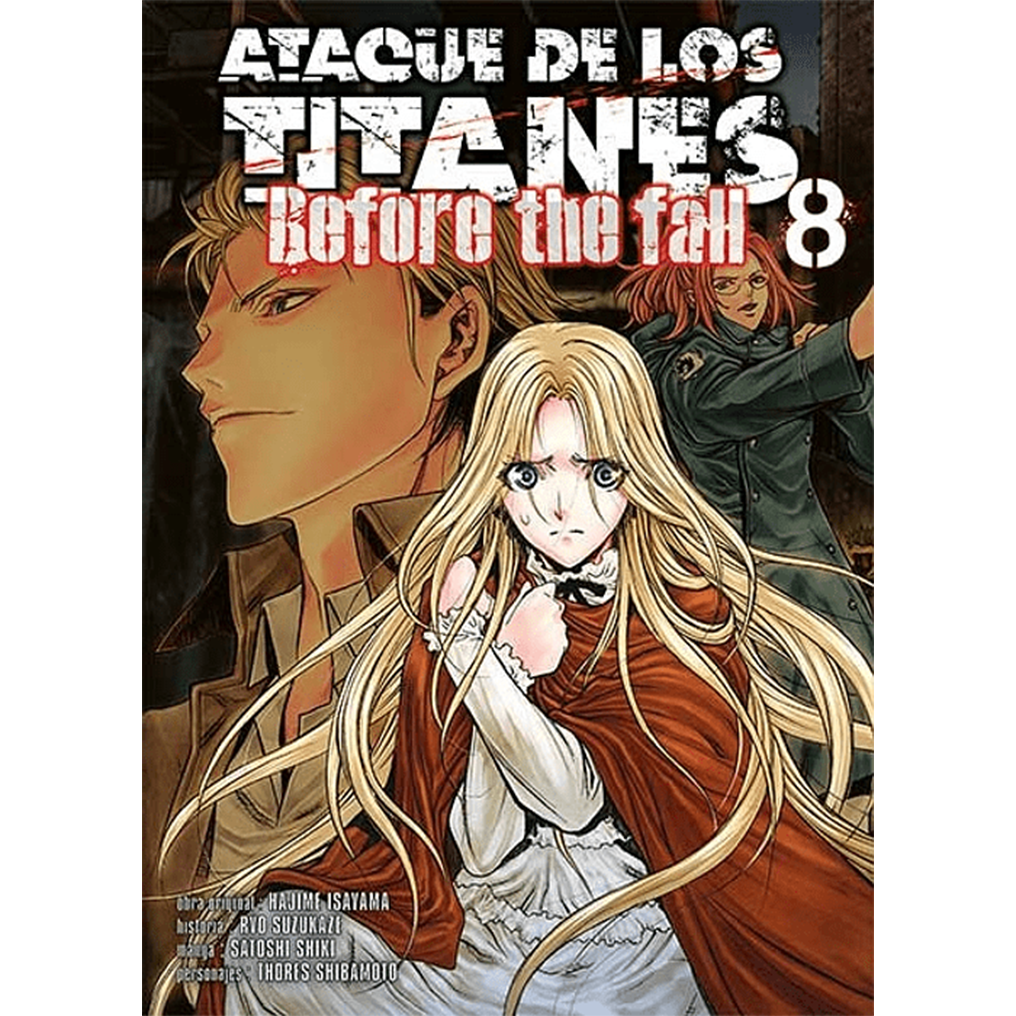 Manga Attack On Titan Before The Fall N.8