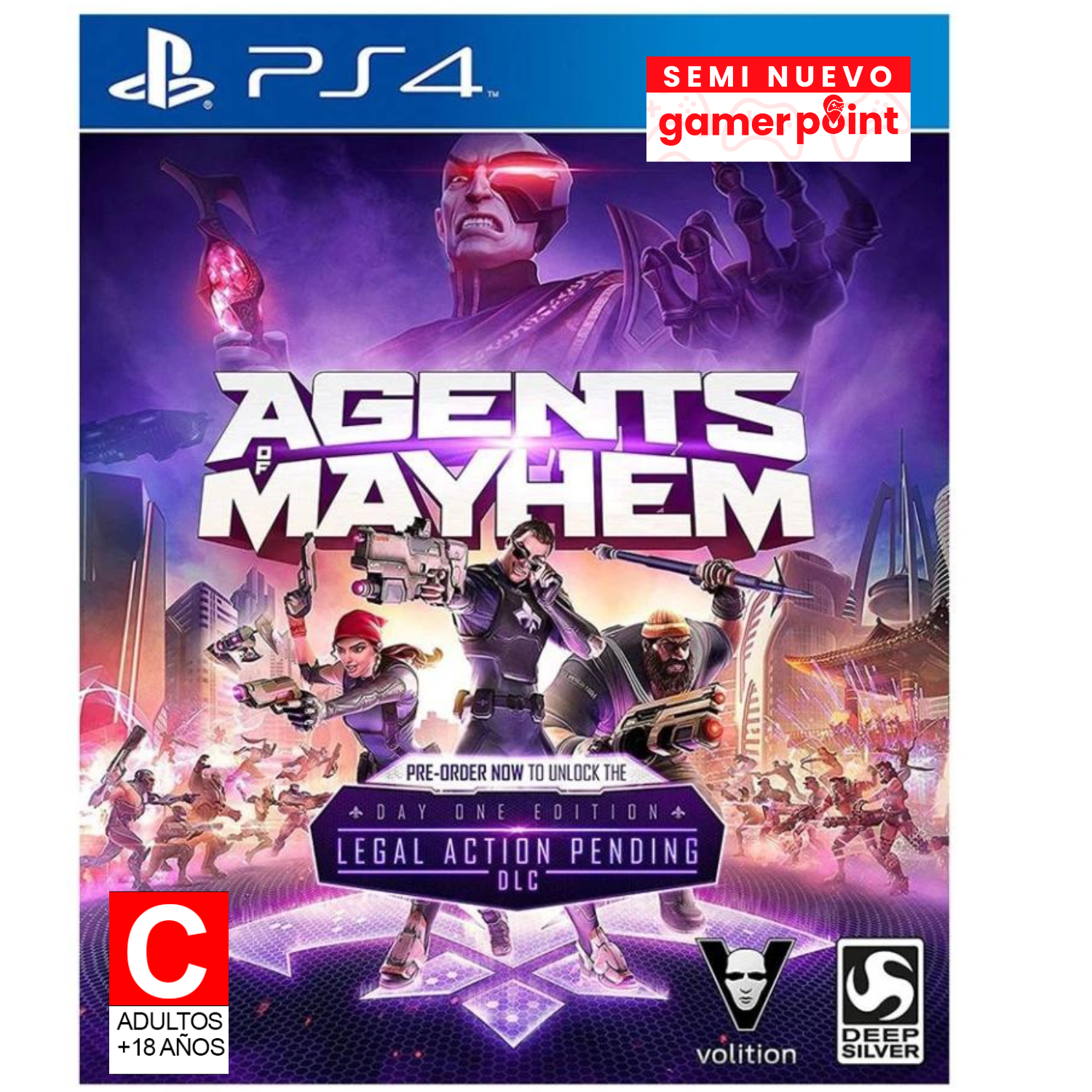 Agents Of Mayham Ps4 Usado